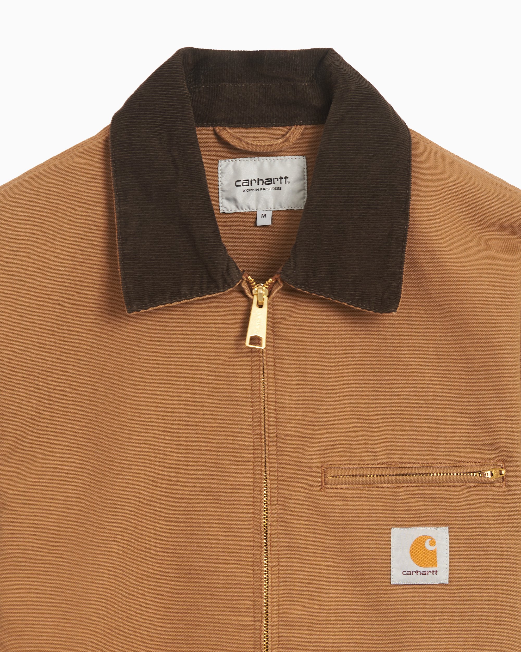 専用　Carhartt wip Detroit jacket Carhartt WIP Detroit Herren-Work-Jacke Braun I033112-00S02