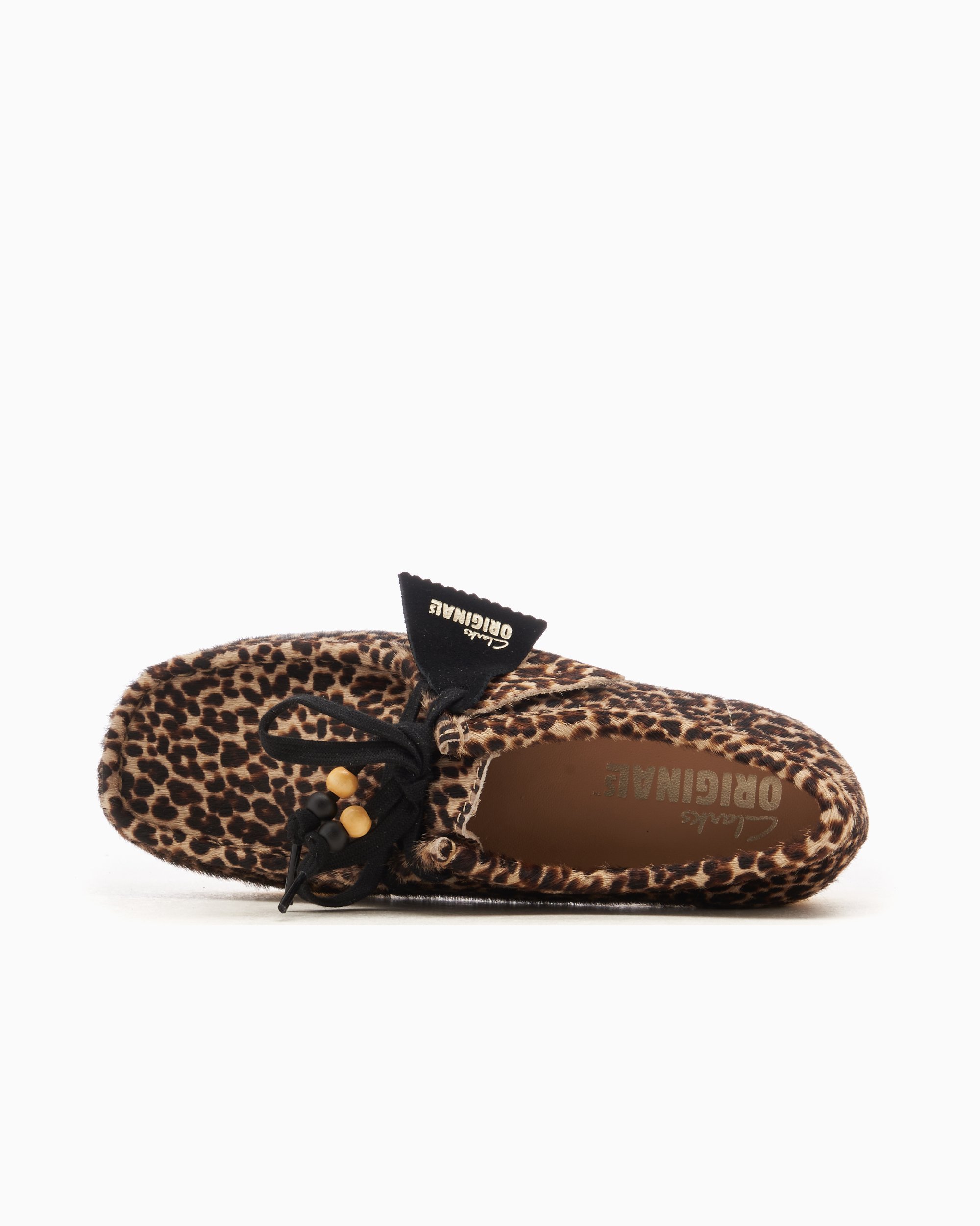 Clarks Women's Wallabee Leopard Print Brown 26179189 Clarks Women's Wallabee Leopard Print Brown 26179189