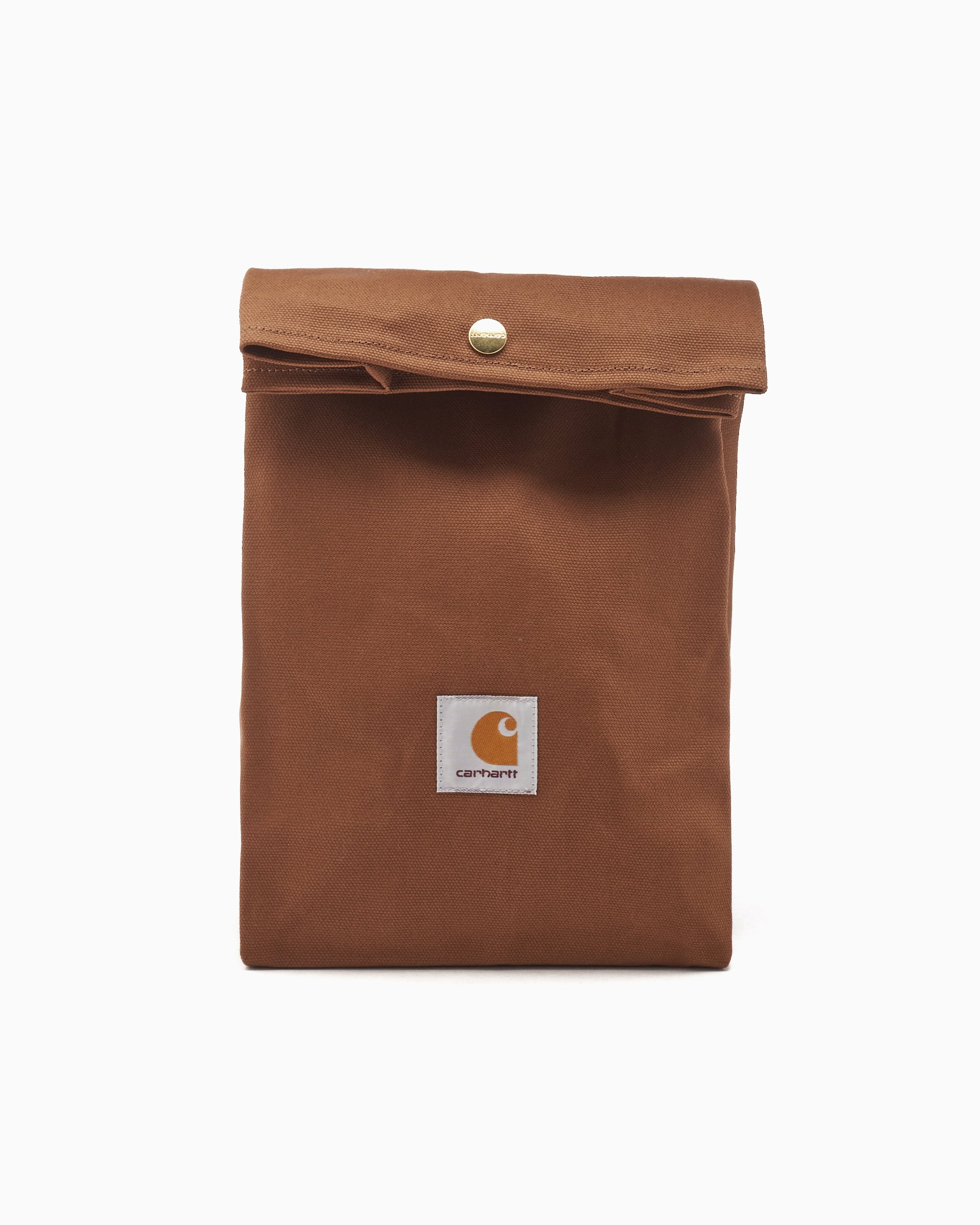 Carhartt WIP Unisex Lunch Bag Brown I033286 HZXX FOOTDISTRICT