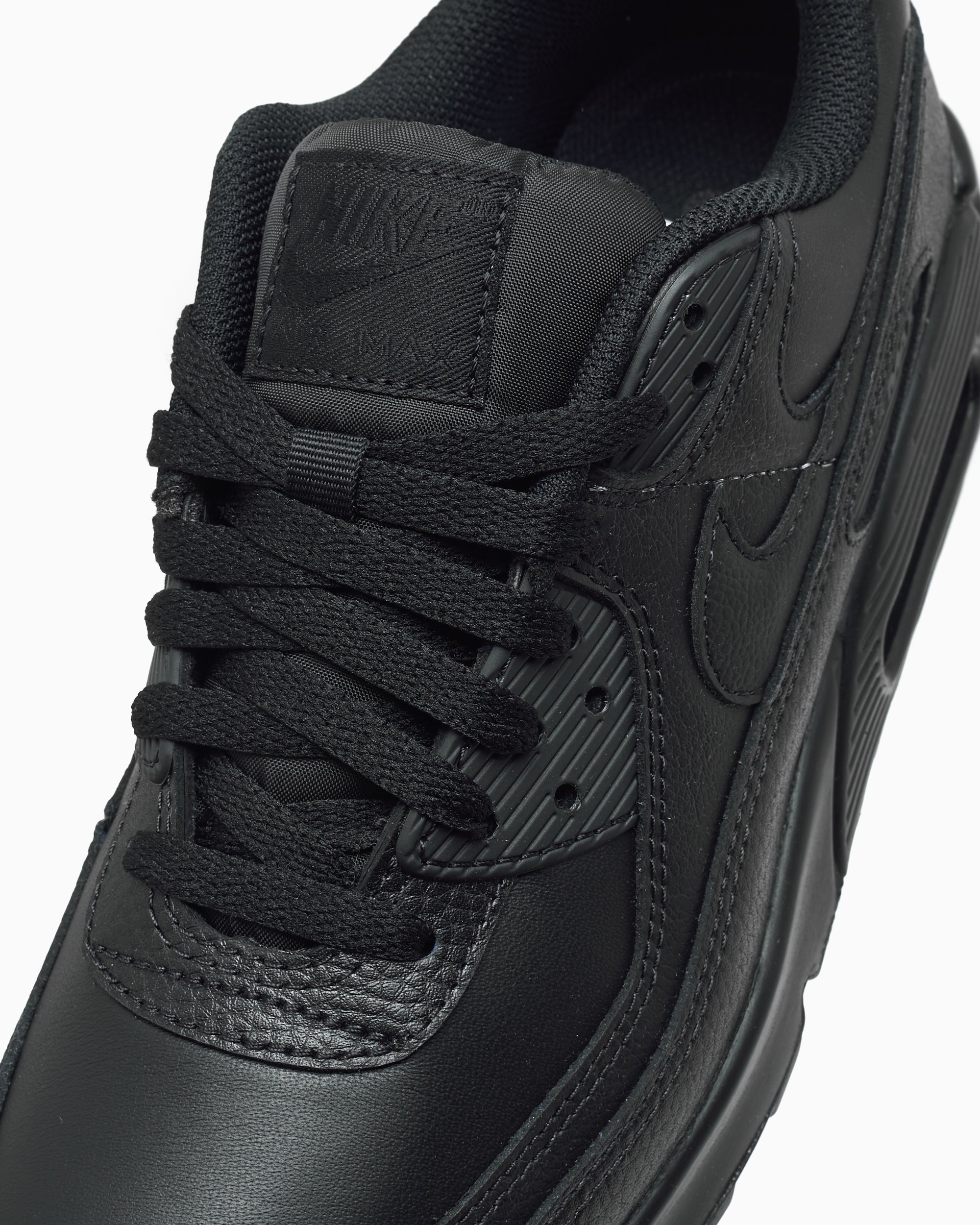 air max 90 leather black mens