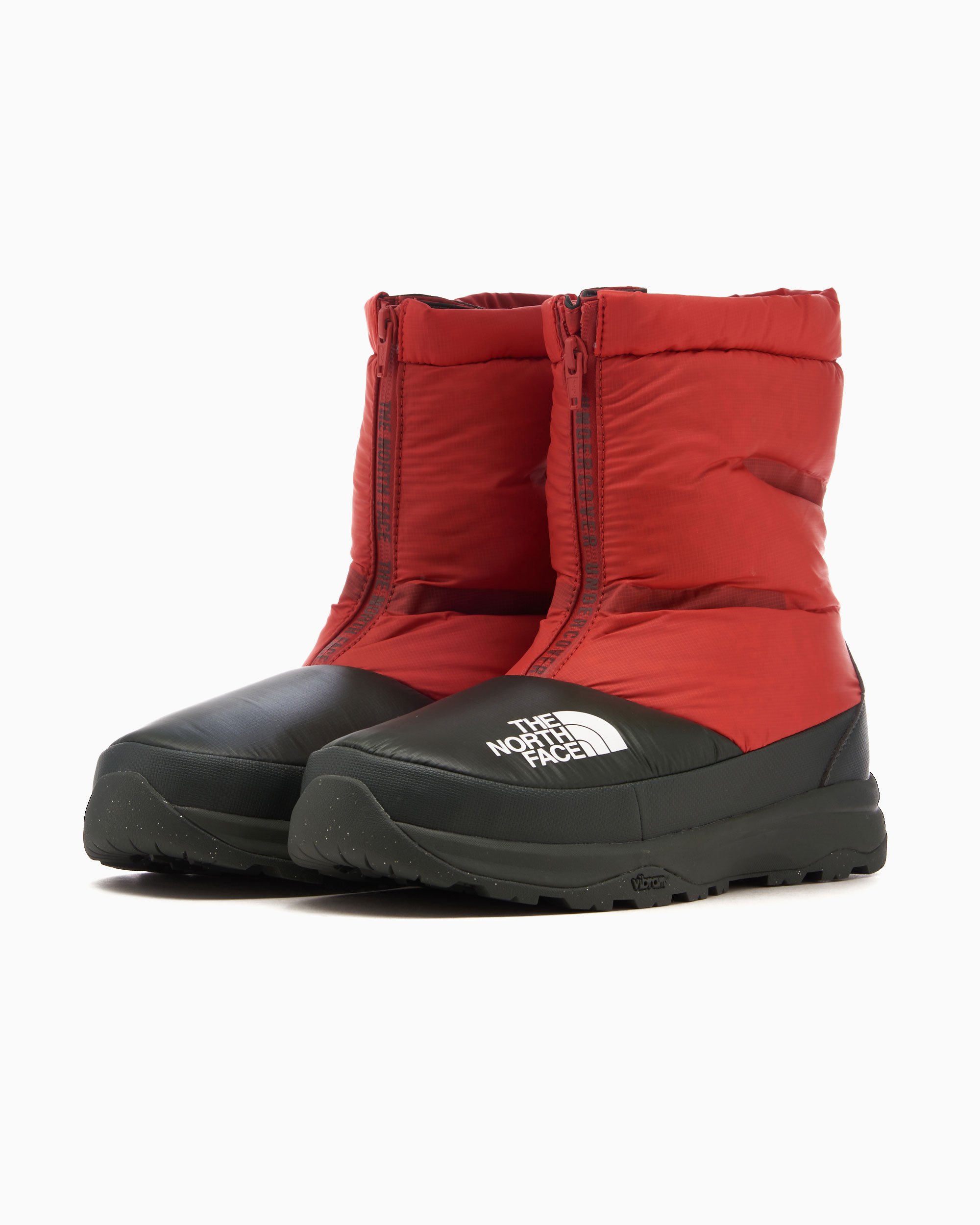 The North Face x Undercover Soukuu Nuptse Down Boots Vibram Red 