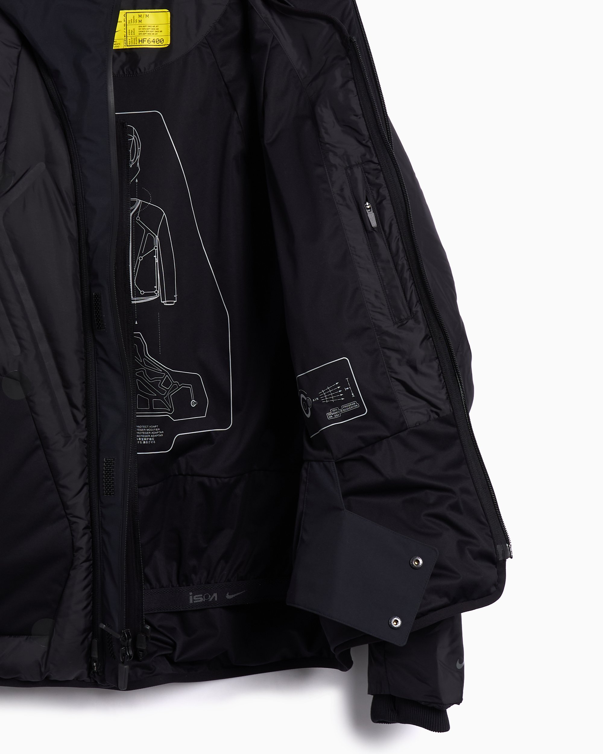 Nike ISPA Adapt Sense Air Relaxed Herren-Leichte Jacke Schwarz