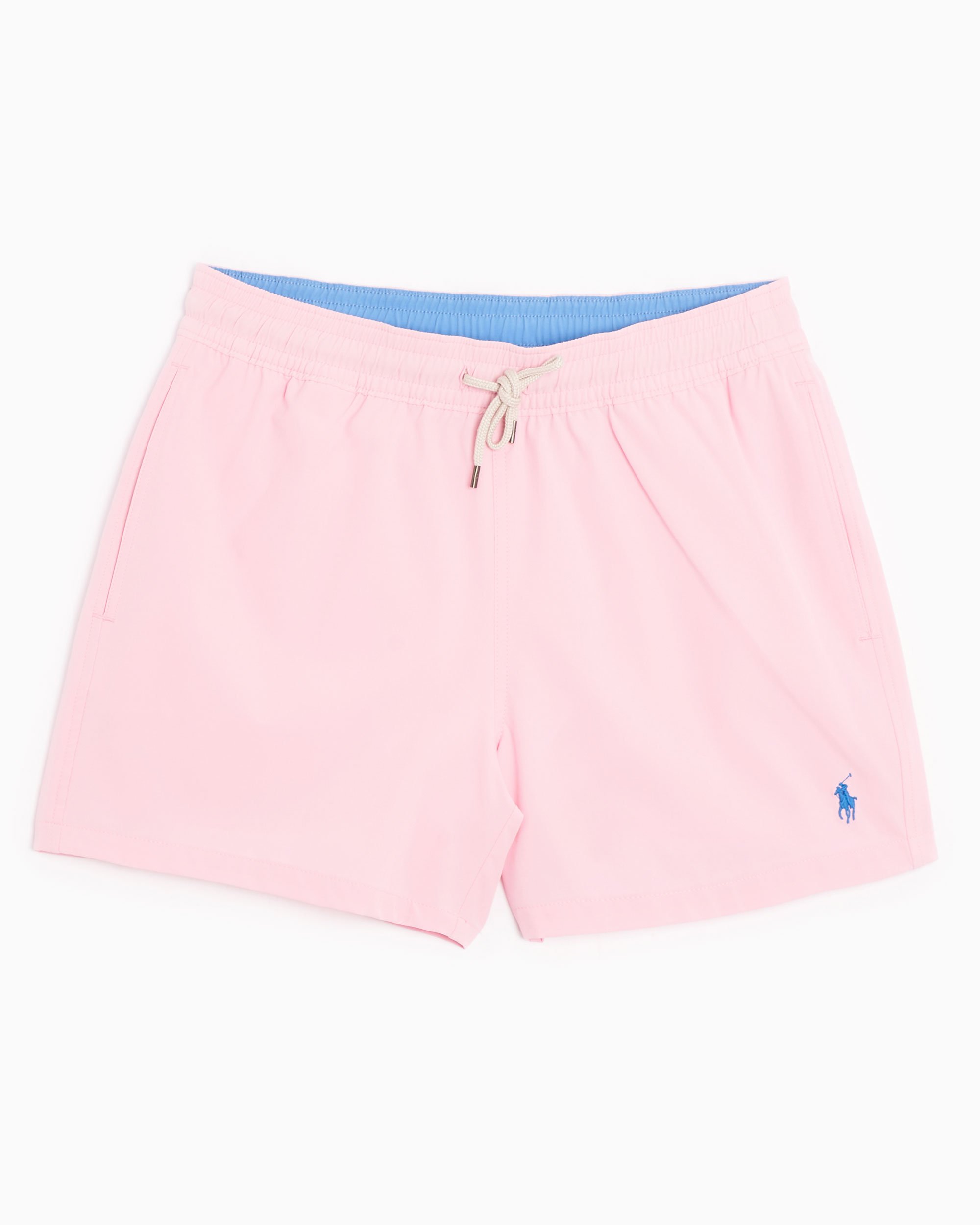 Mens pink ralph lauren swim deals shorts