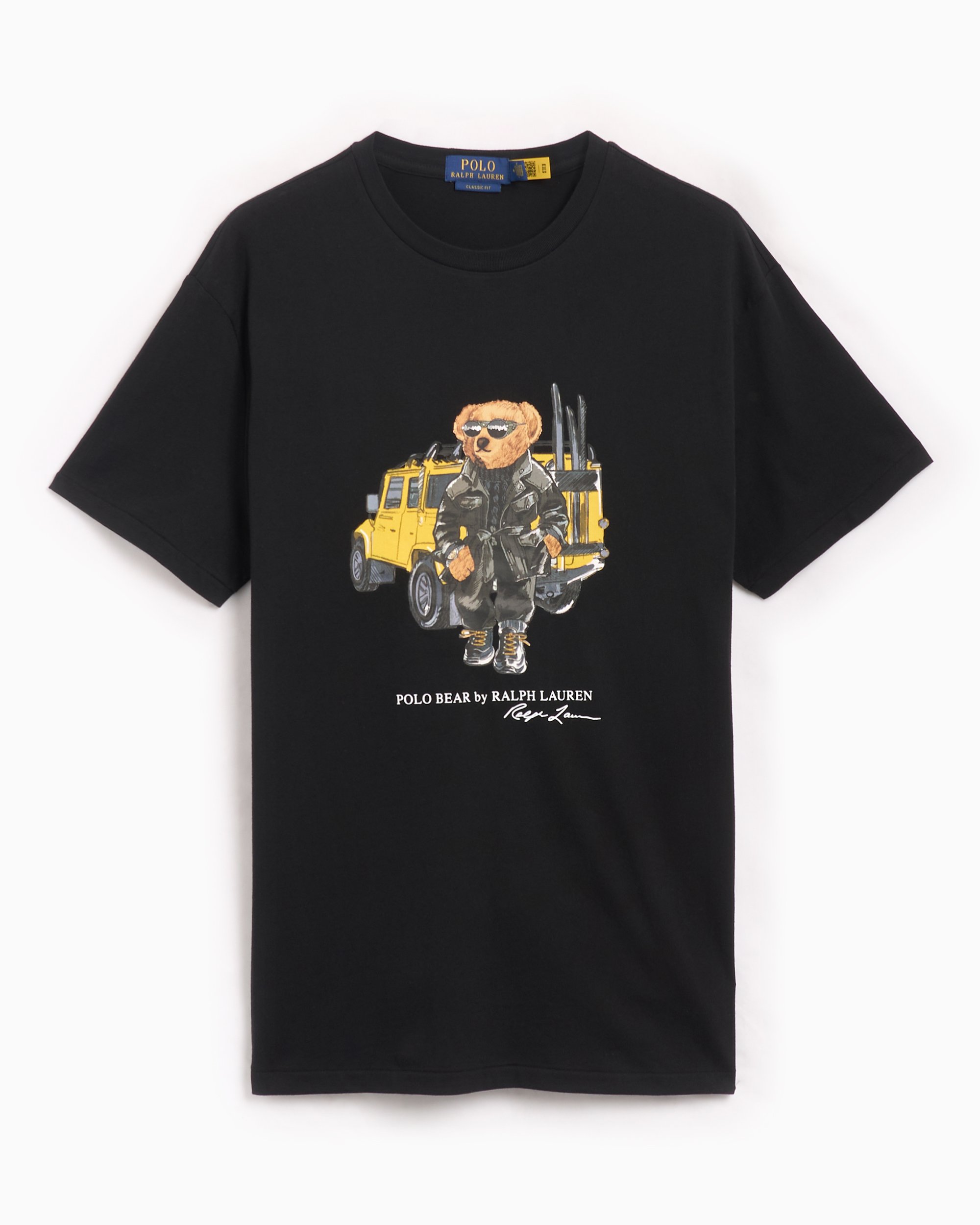 Polo Ralph Lauren Bear Men s Truck T Shirt Black 710854497043 FOOTDISTRICT