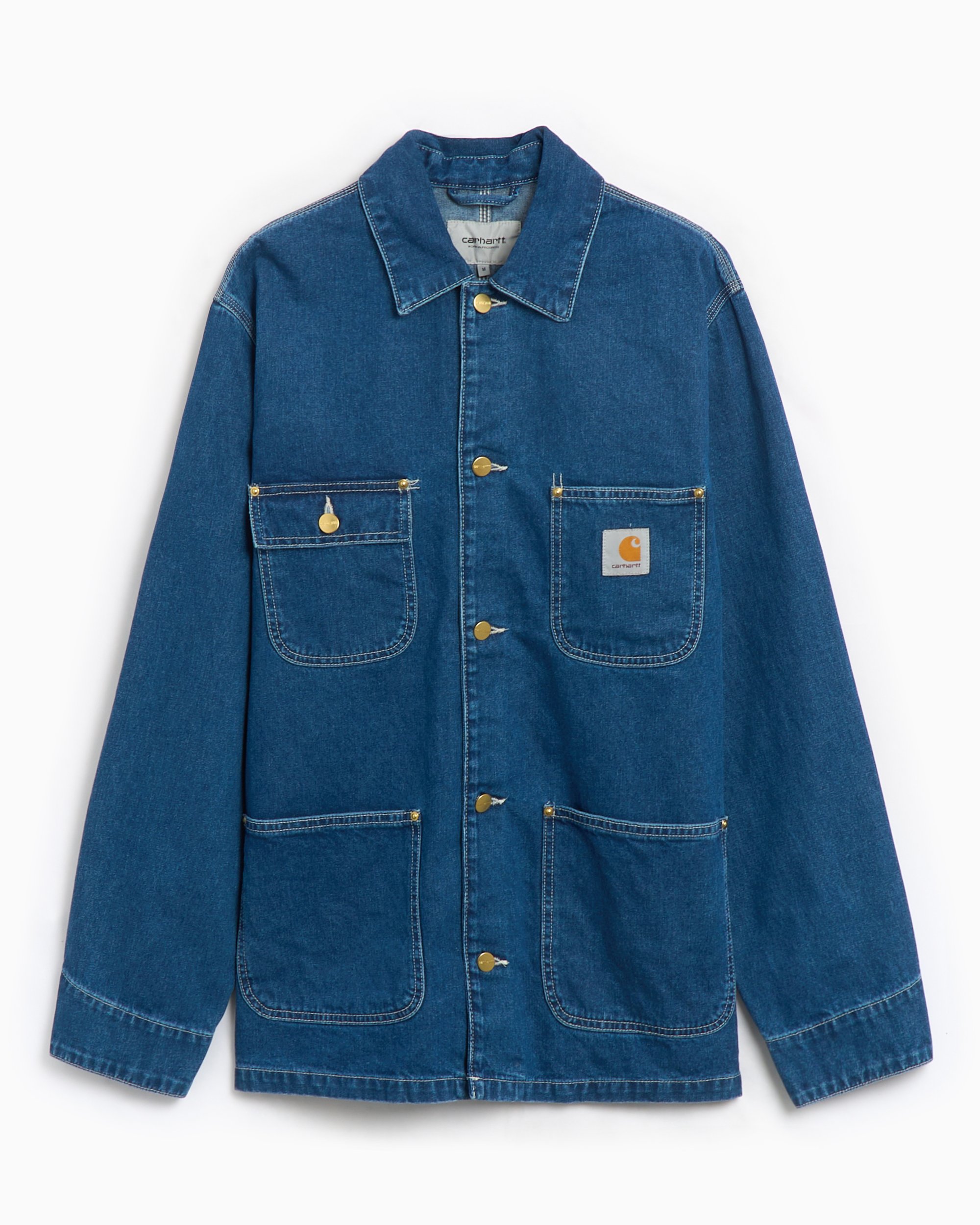 Carhartt WIP OG Chore Coat Men's Jacket Blau I031896-0106 | FOOTDISTRICT