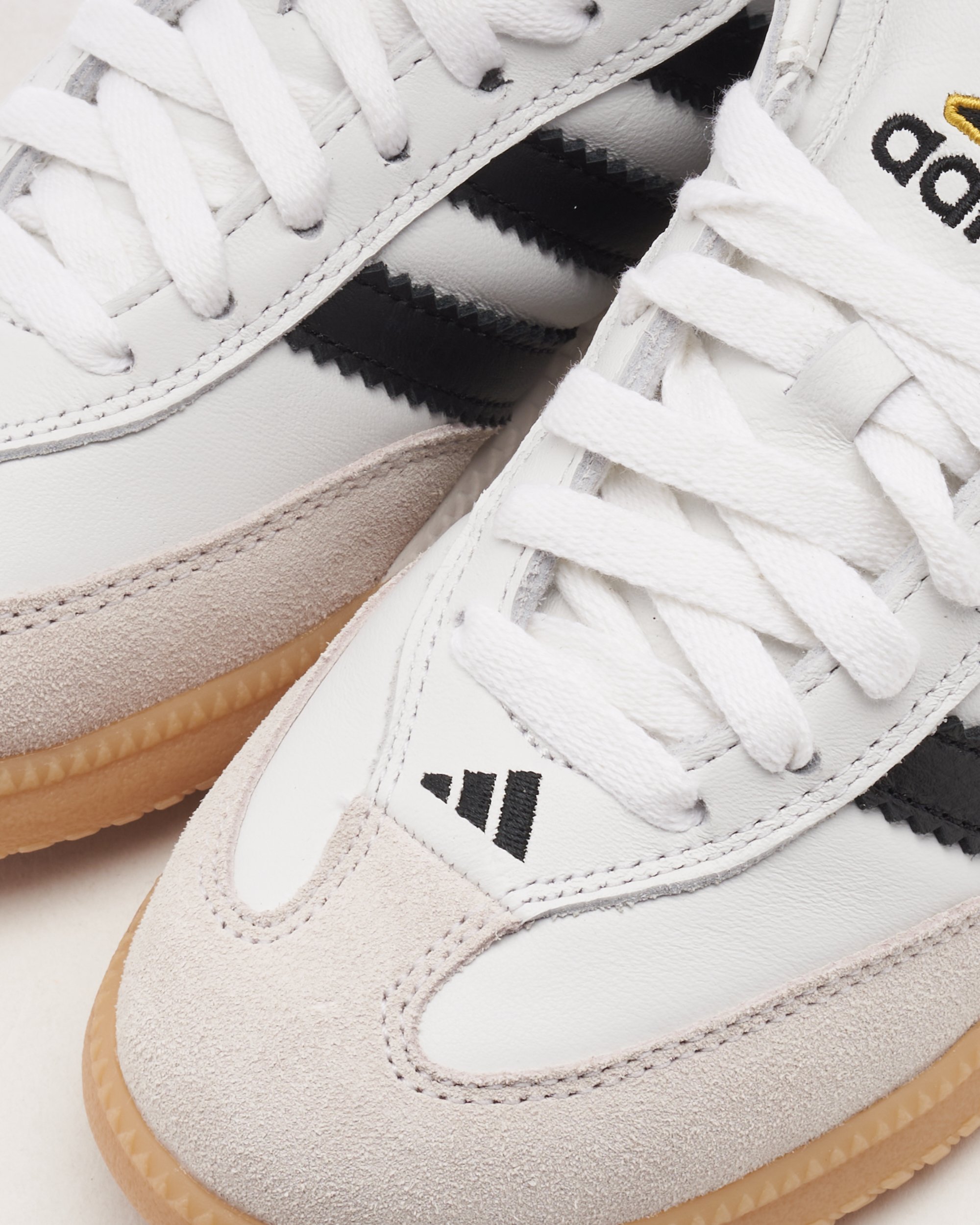 Adidas samba rm white on sale