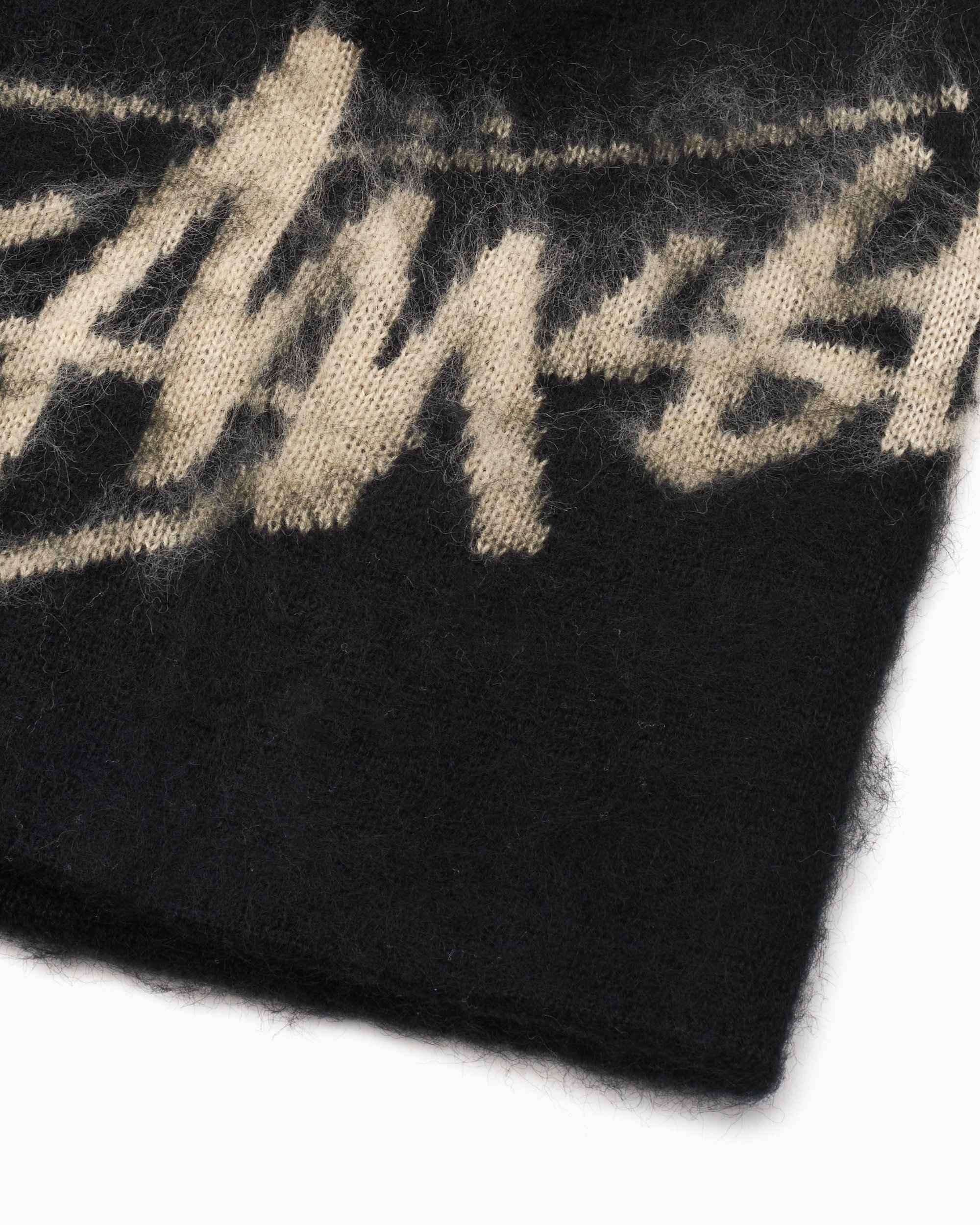 Stüssy Brushed Out Stock Skullcap Unisex Beanie Black 1321191-BLAC 