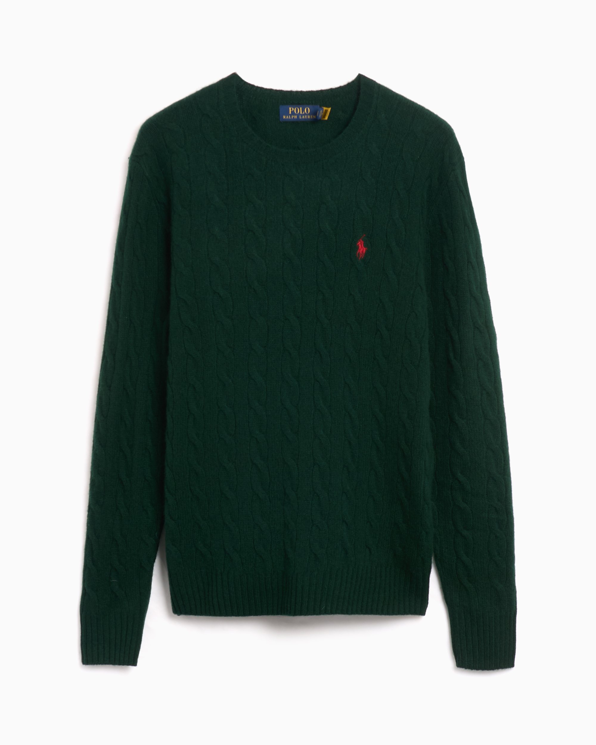 Polo Ralph Lauren Logo Men s Sweater Green 710876762004 FOOTDISTRICT