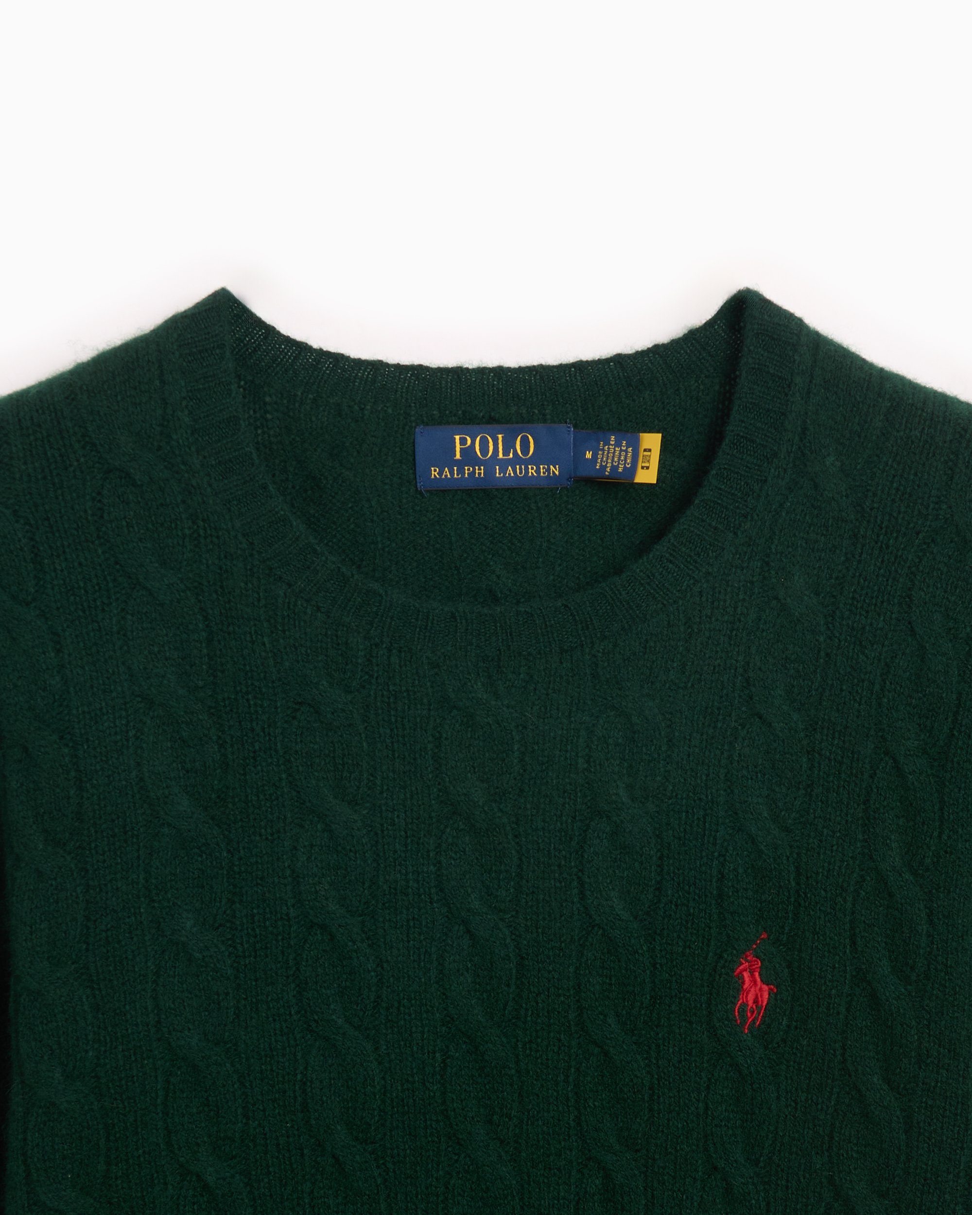 Polo Ralph Lauren Logo Men's Sweater Green 710876762004