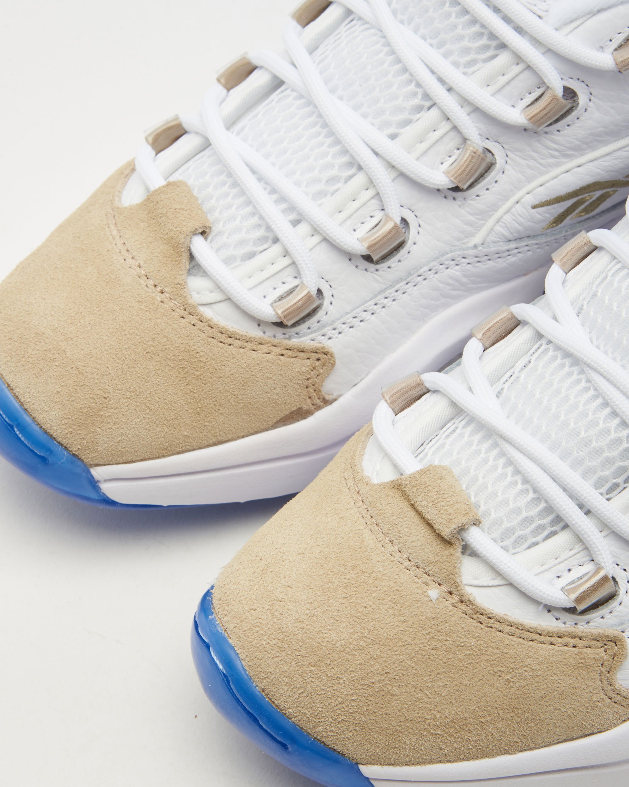 Reebok question bianche clearance