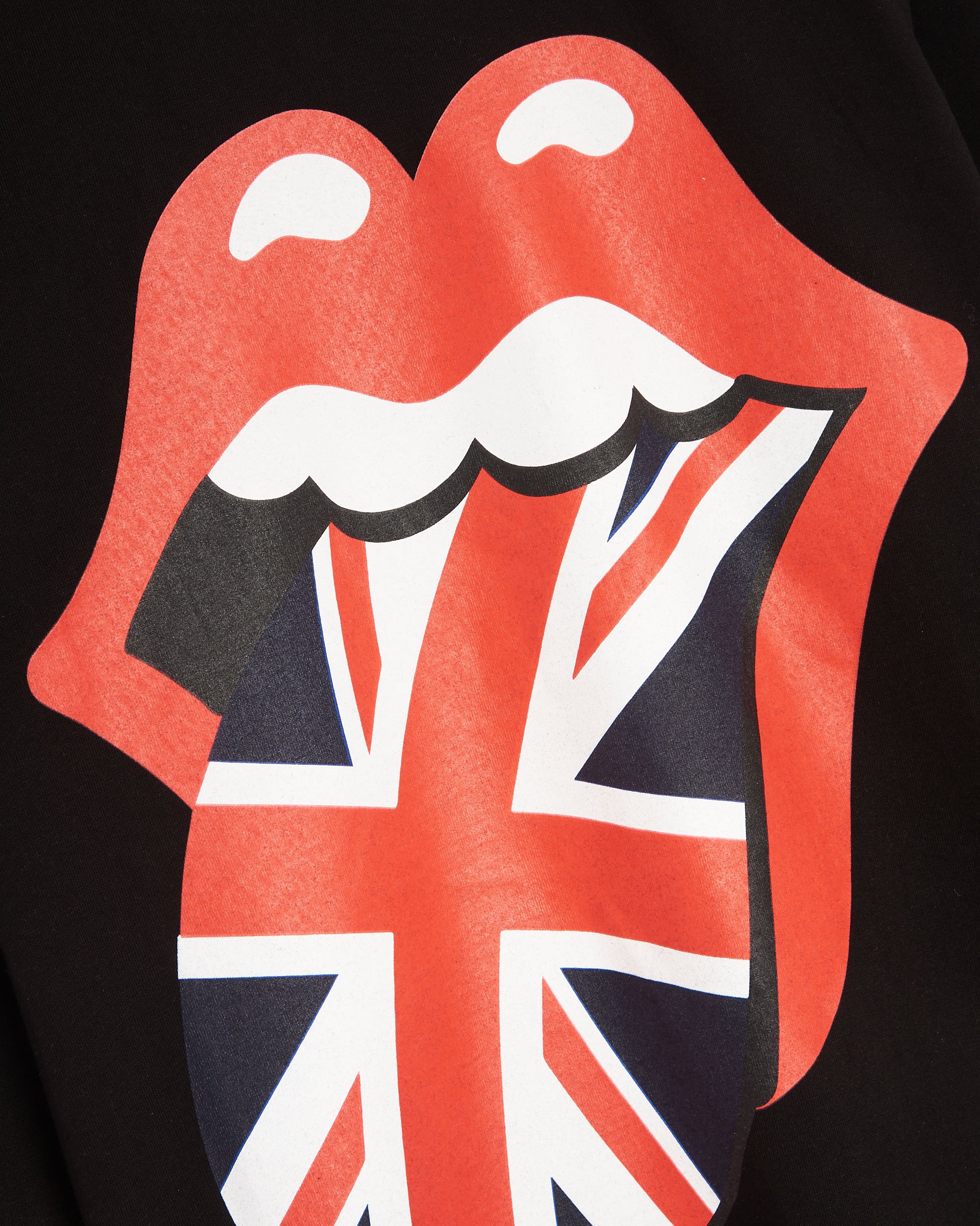 MARKET x Rolling Stones World Flag Men's Long Sleeve T-Shirt Black