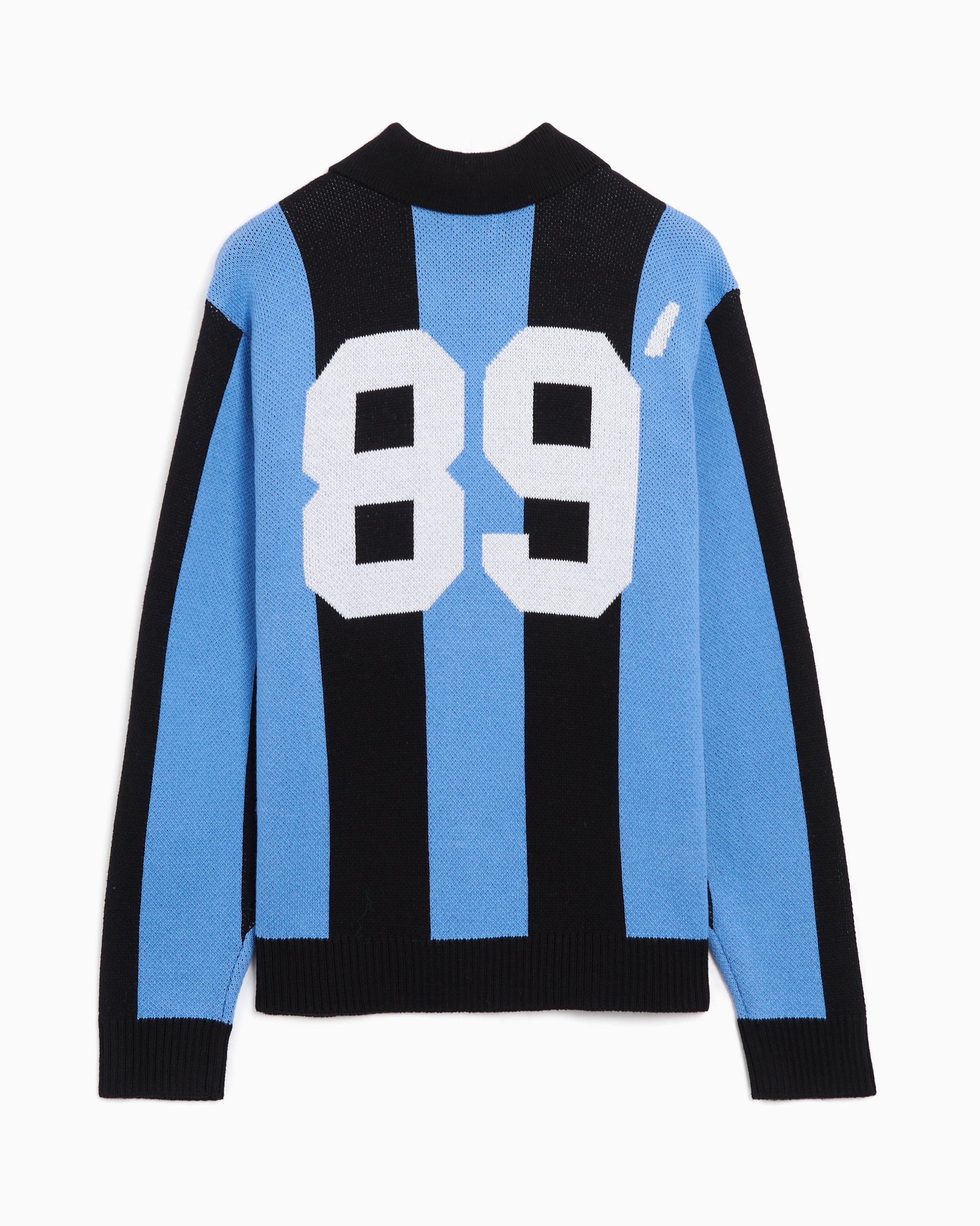 OBEY Clothing Men's Soccer Jersey Sweater Men's Sweater Blue