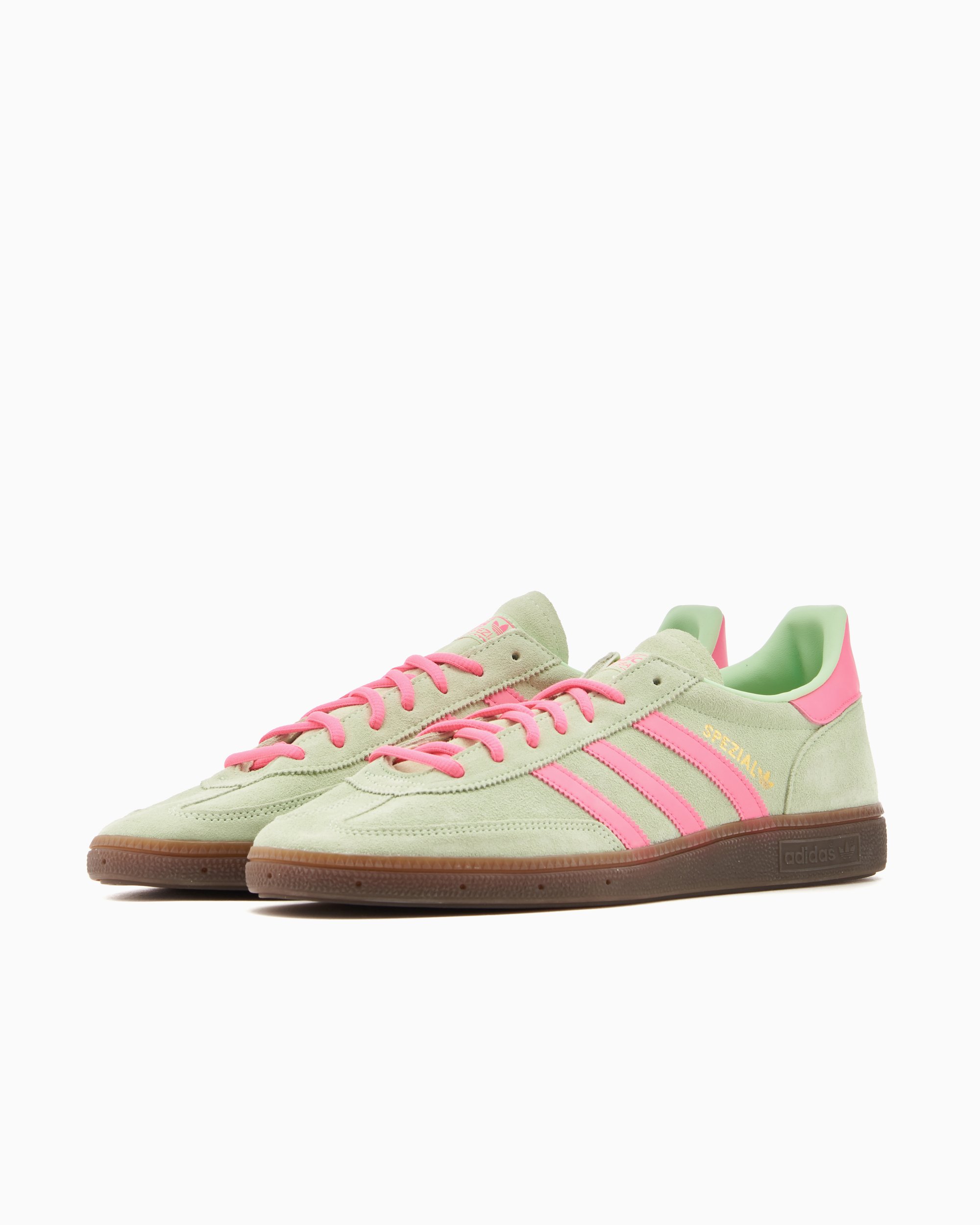 adidas Originals Handball Spezial Green Pink IH7498 FOOTDISTRICT