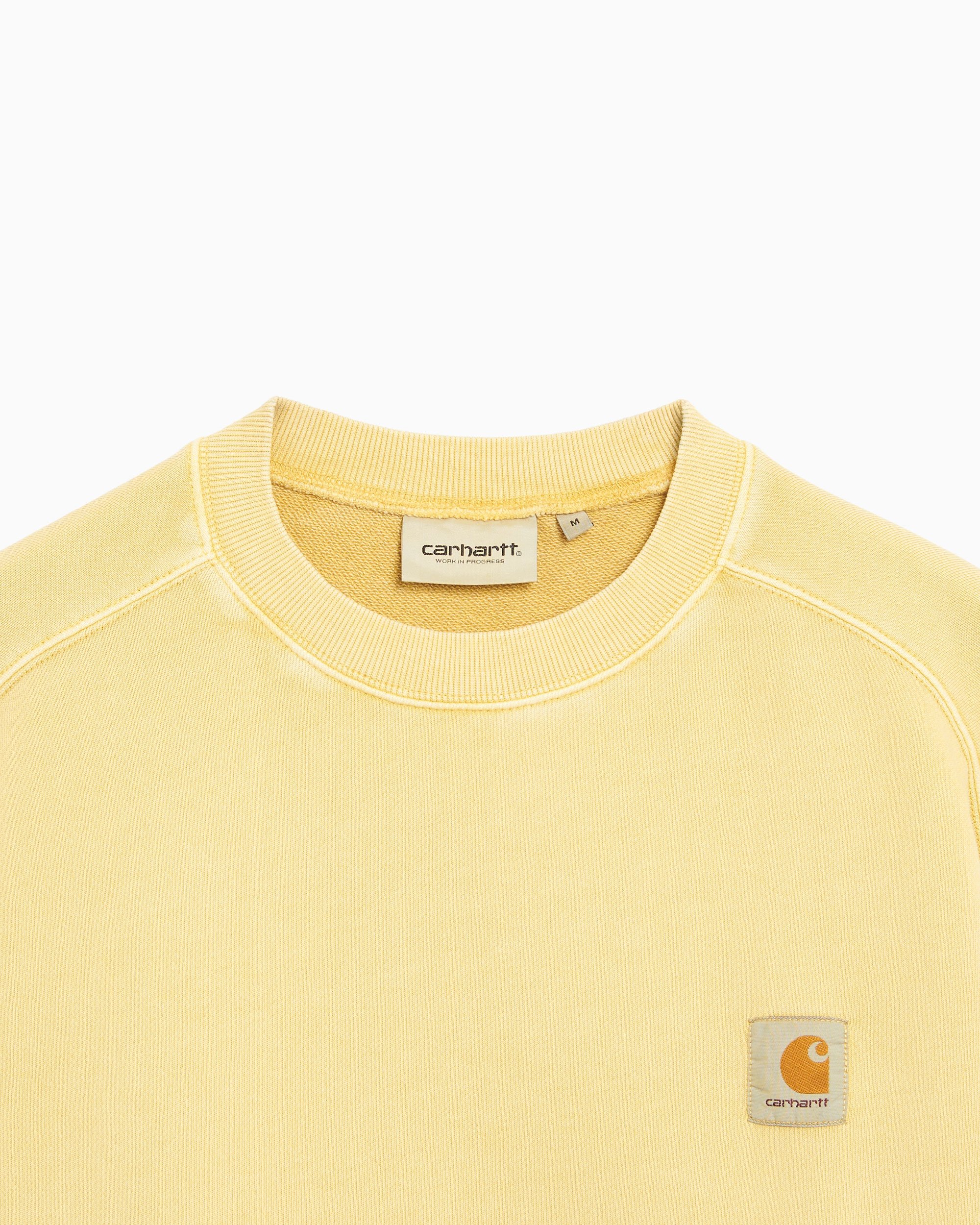 Carhartt WIP Nelson Men's Sweatshirt Men's Sweatshirt Yellow