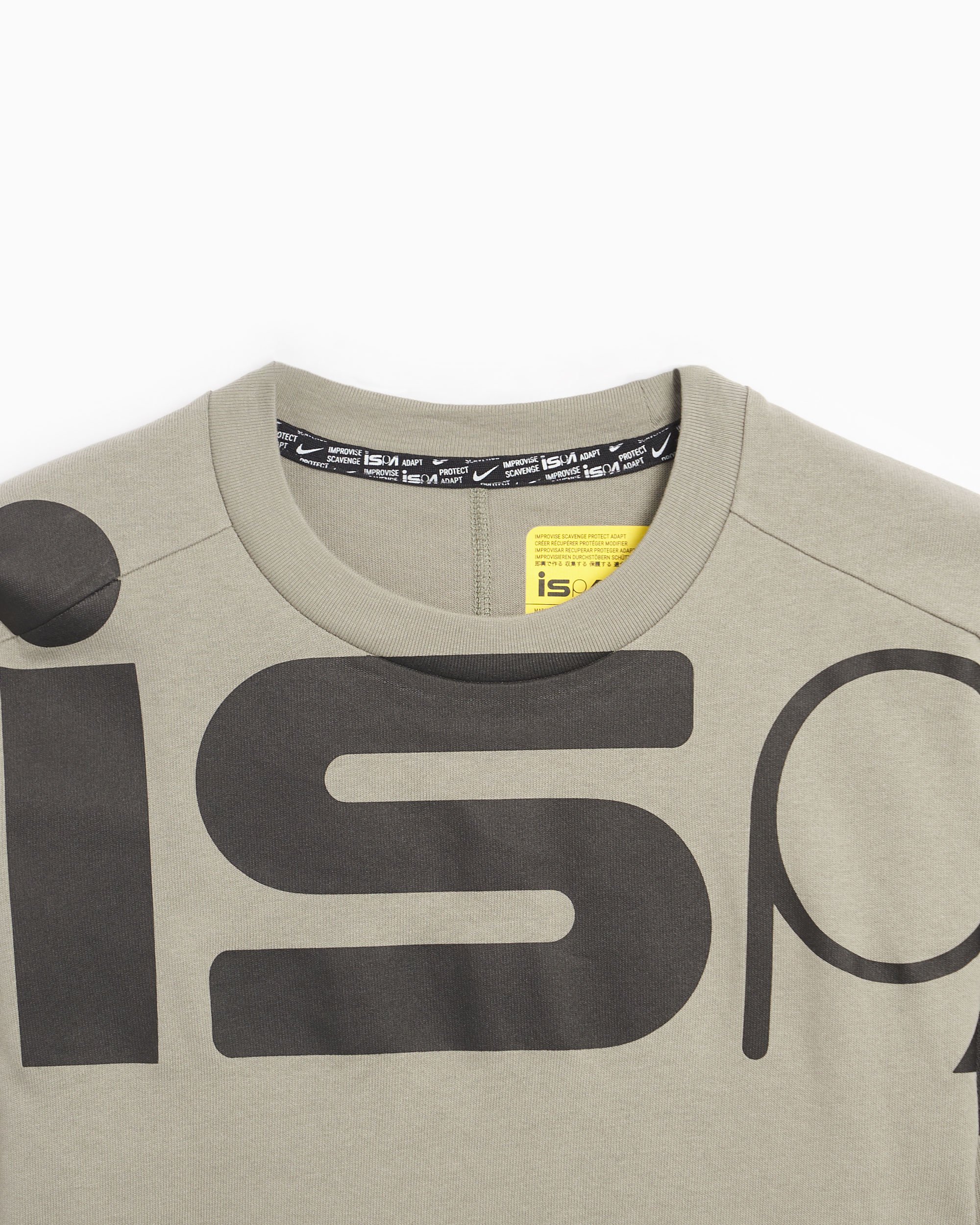 Nike ISPA NRG Unisex Long Sleeve T-Shirt Green FJ7374-053