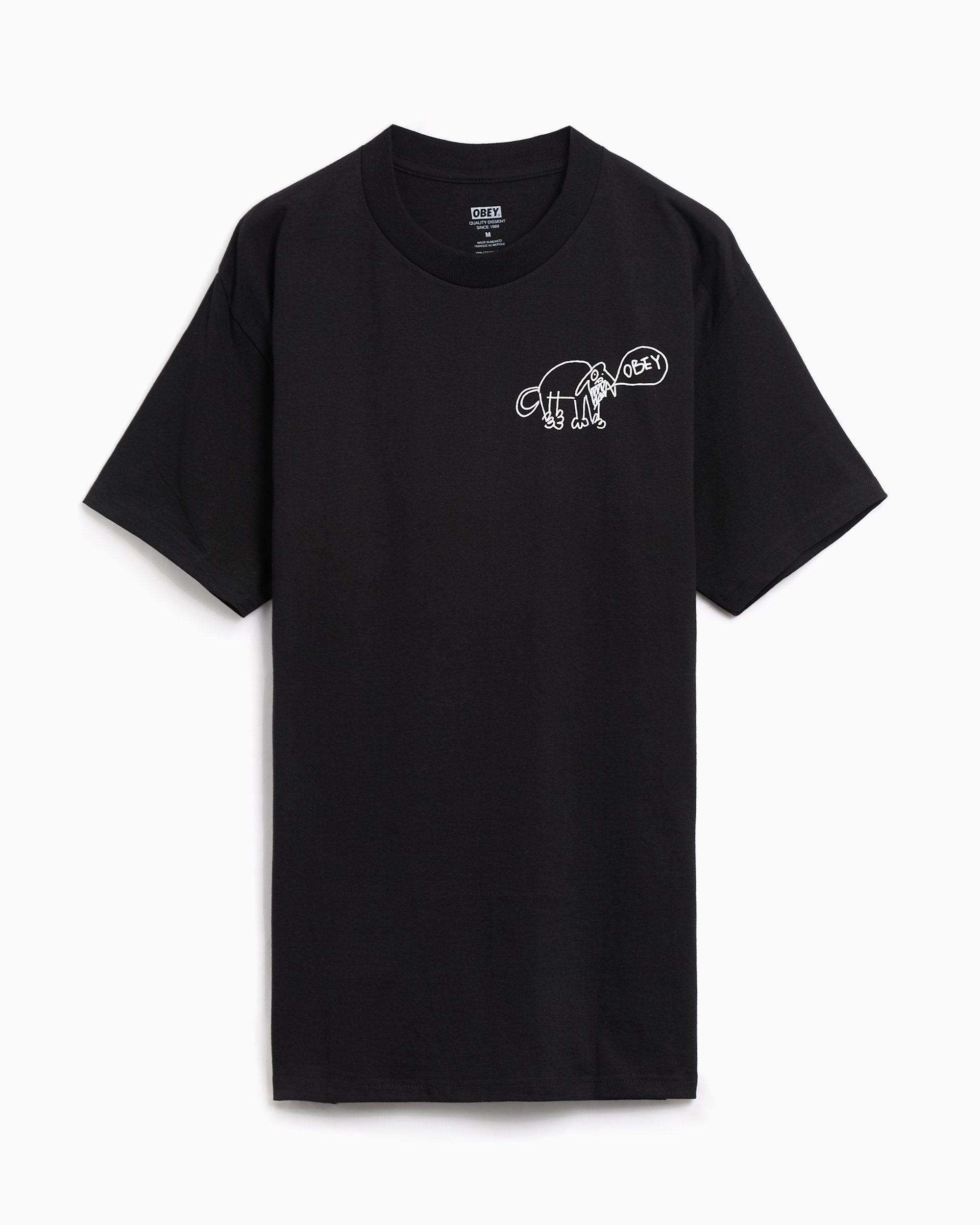 OBEY Clothing Obey Angry Dog Men s T Shirt Schwarz 165263913 BLK FOOTDISTRICT