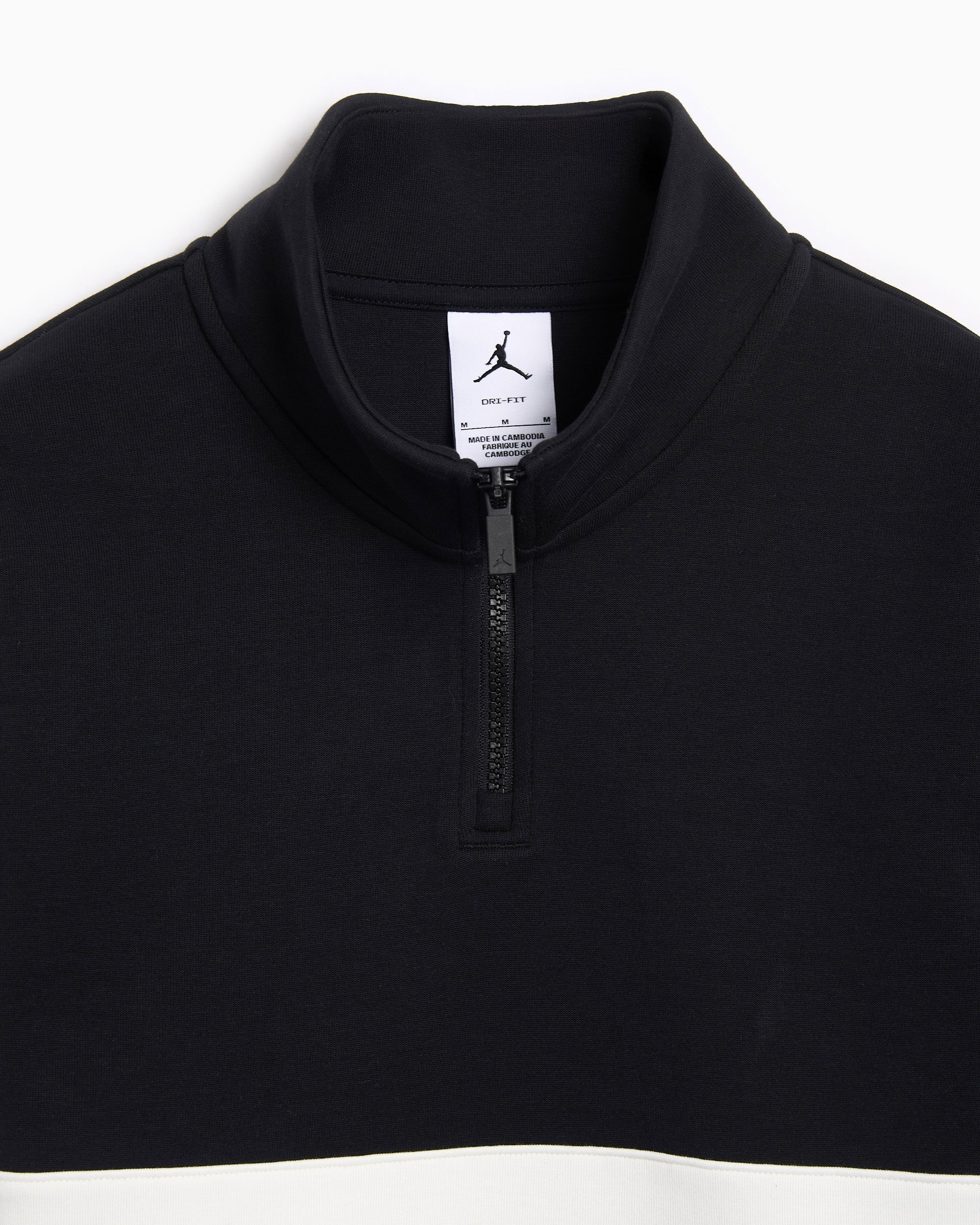 JORDAN GOLF ハーフジップ スウェットシャツ Jordan Golf Dri-FIT Logo Men's Half Zip Sweatshirt Black