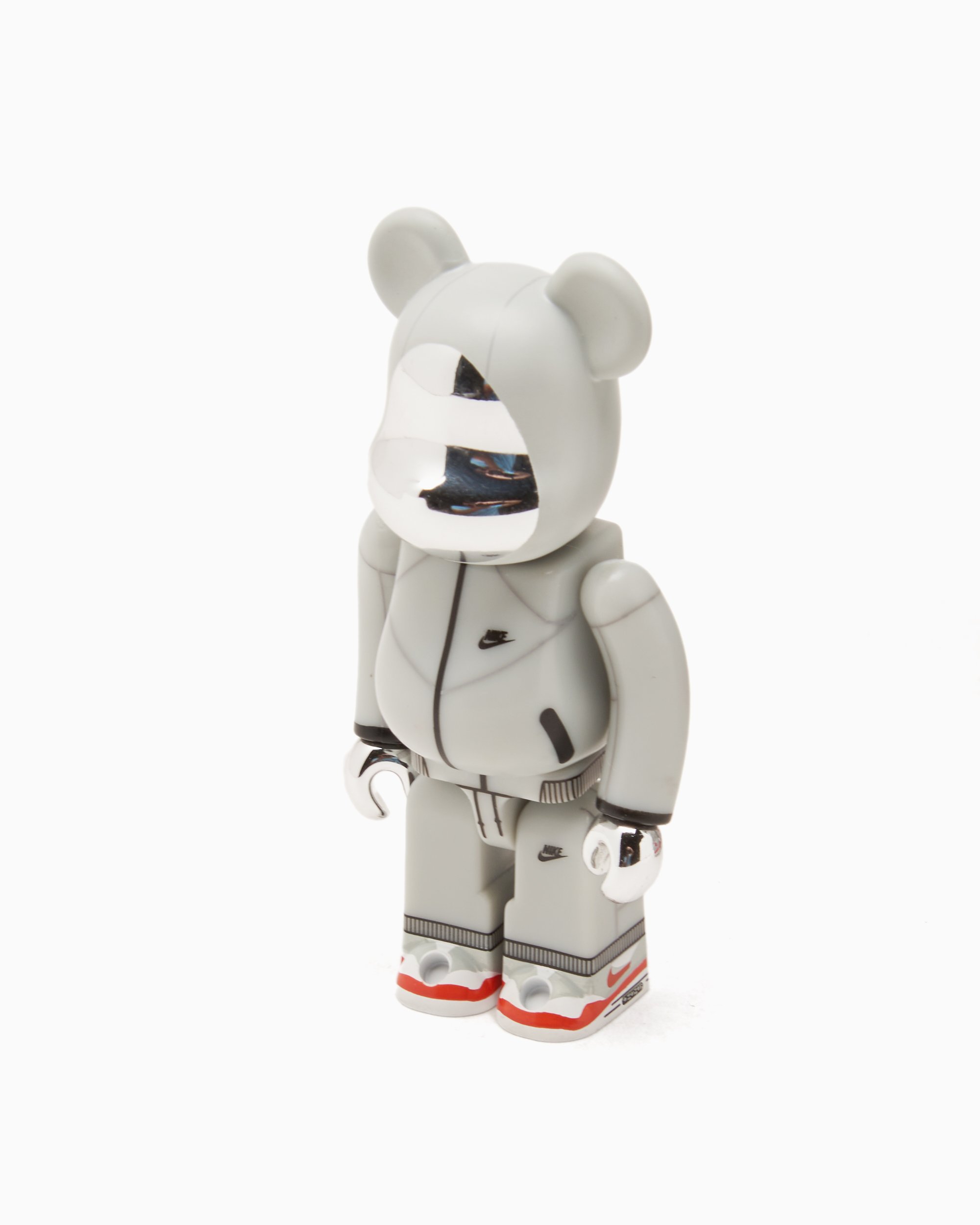 Medicom Toy Be@rbrick x Nike Tech Fleece N98 100%&400% Gray 