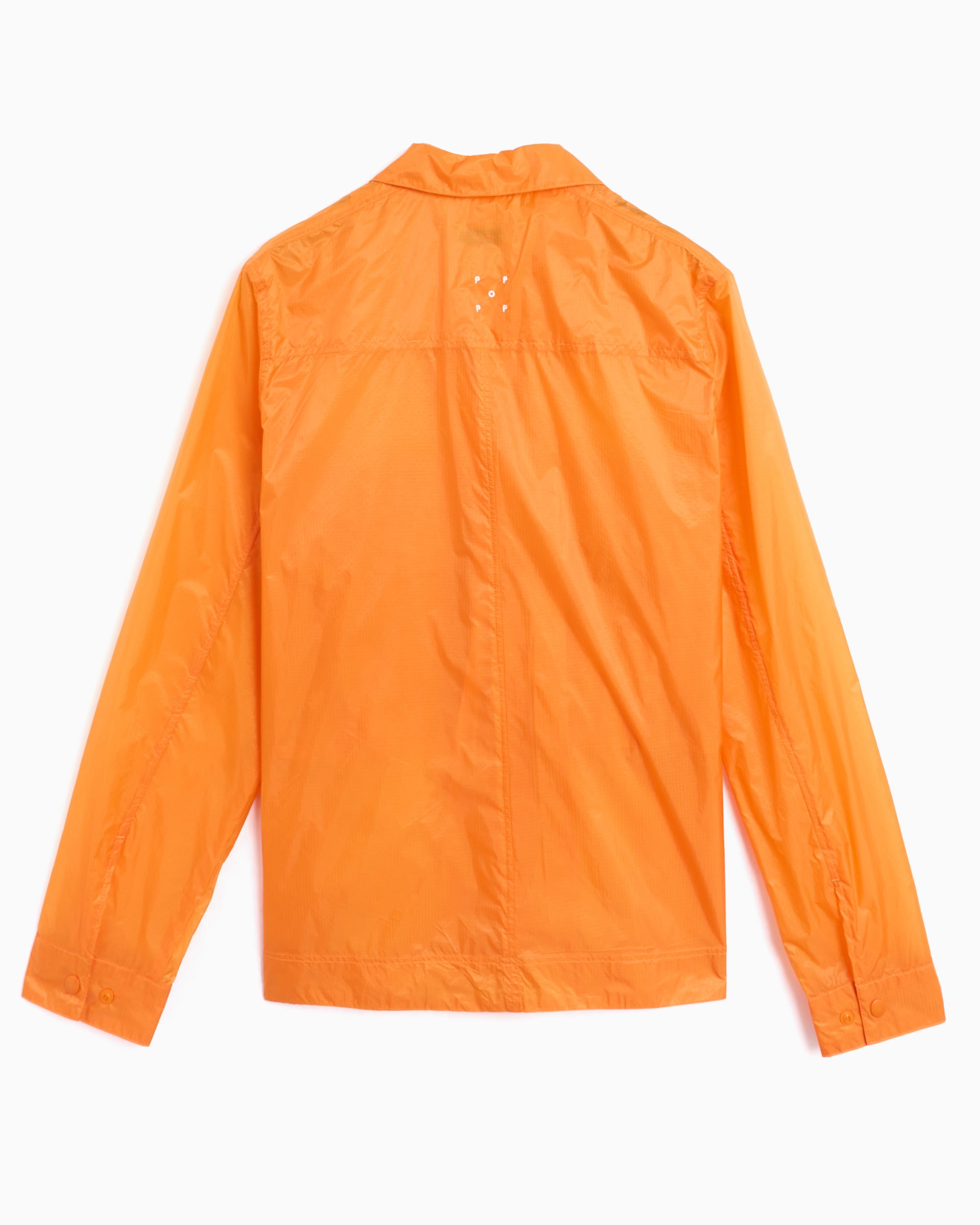 上品なスタイル Pop Trading Company Poppy Men's Overshirt Orange POPSS25_03 ジャケット・アウター