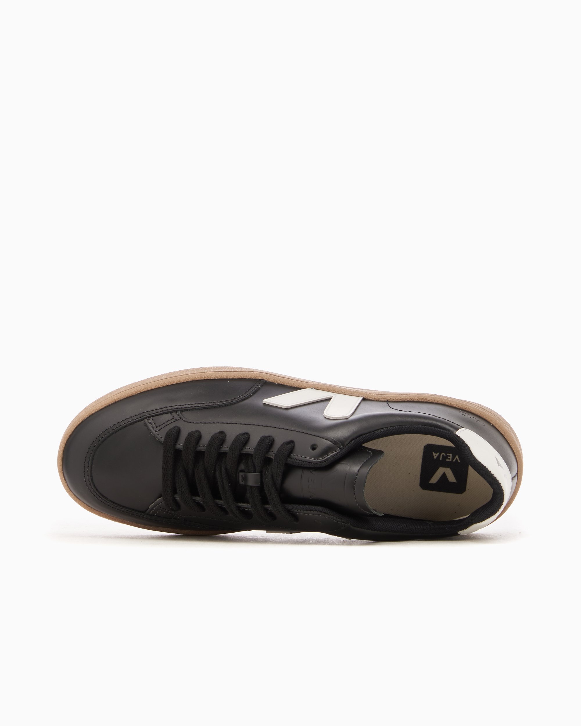 Veja Women's V-12 Leather Black XD0203638A | FOOTDISTRICT