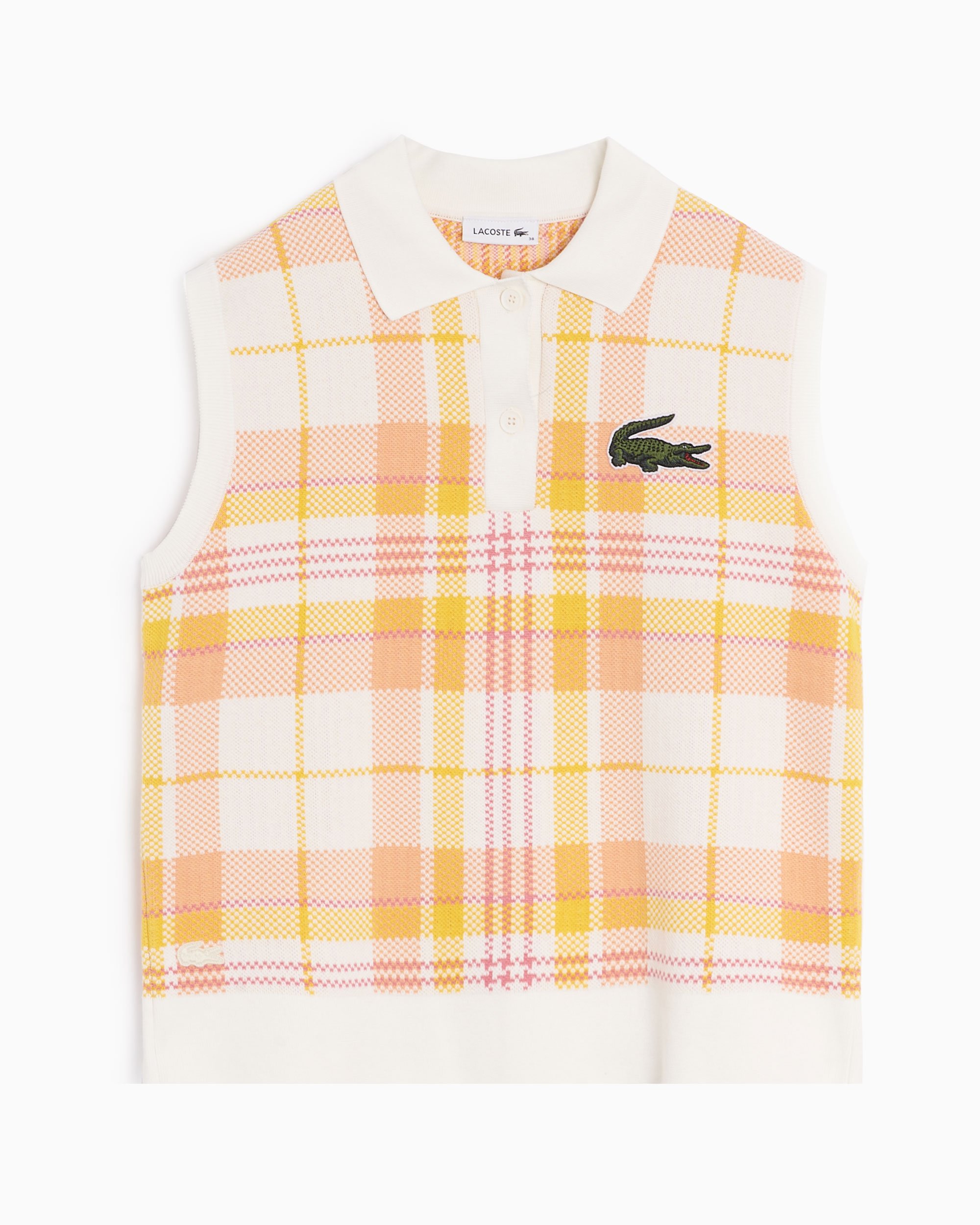 Lacoste sleeveless polo on sale