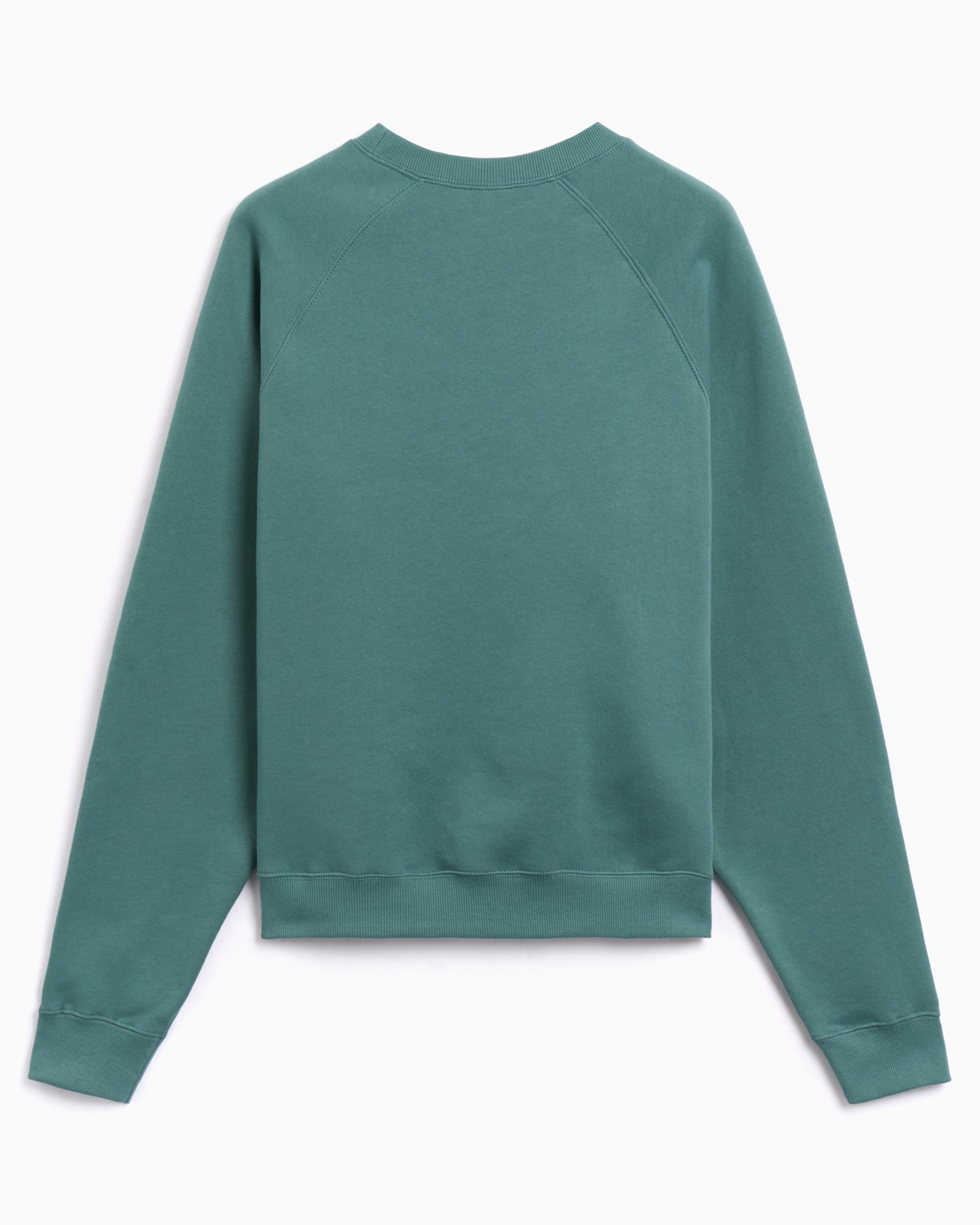 Brain Dead Head Raglan Logo Regular Men's Sweatshirt Green