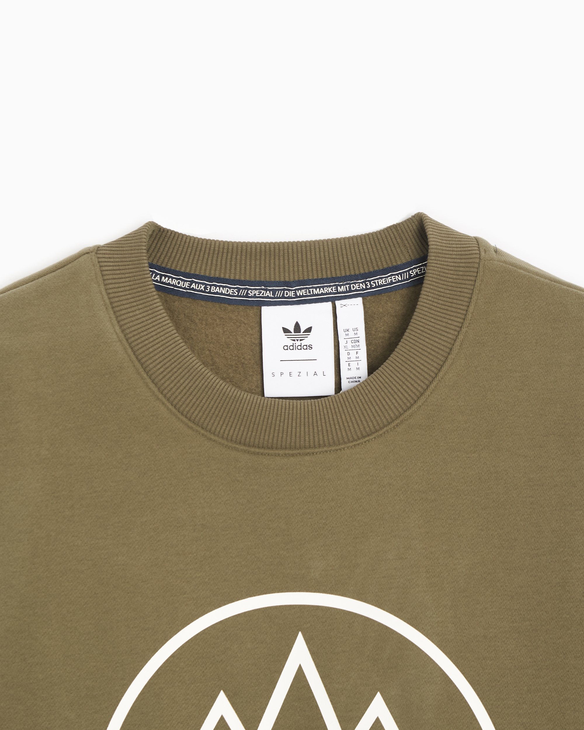 adidas Originals Spezial Modtrefoil Men s Sweatshirt Green IN6756
