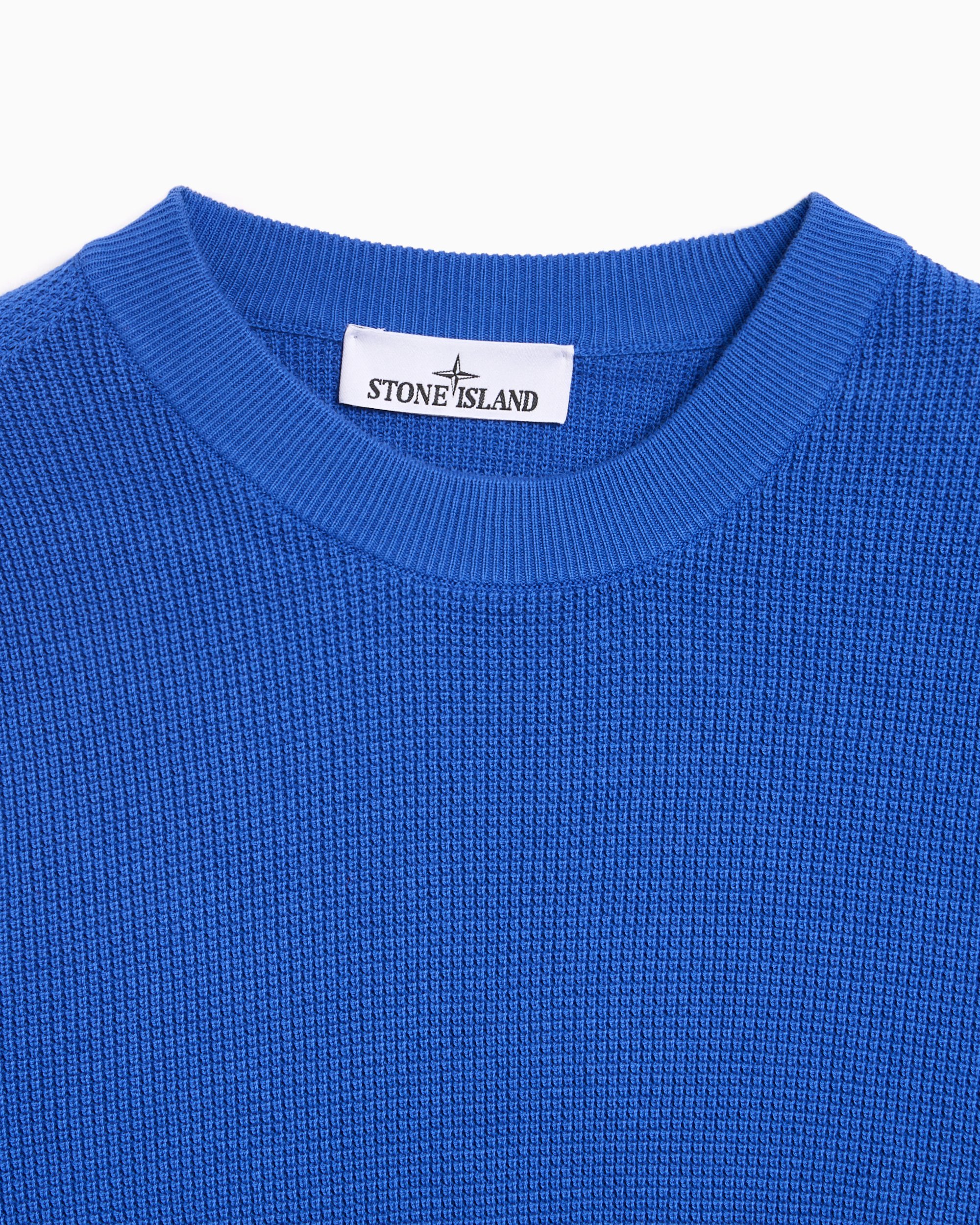 Stone Island Men's Sweater Blue L1S155100029-V0022 | FOOTDISTRICT