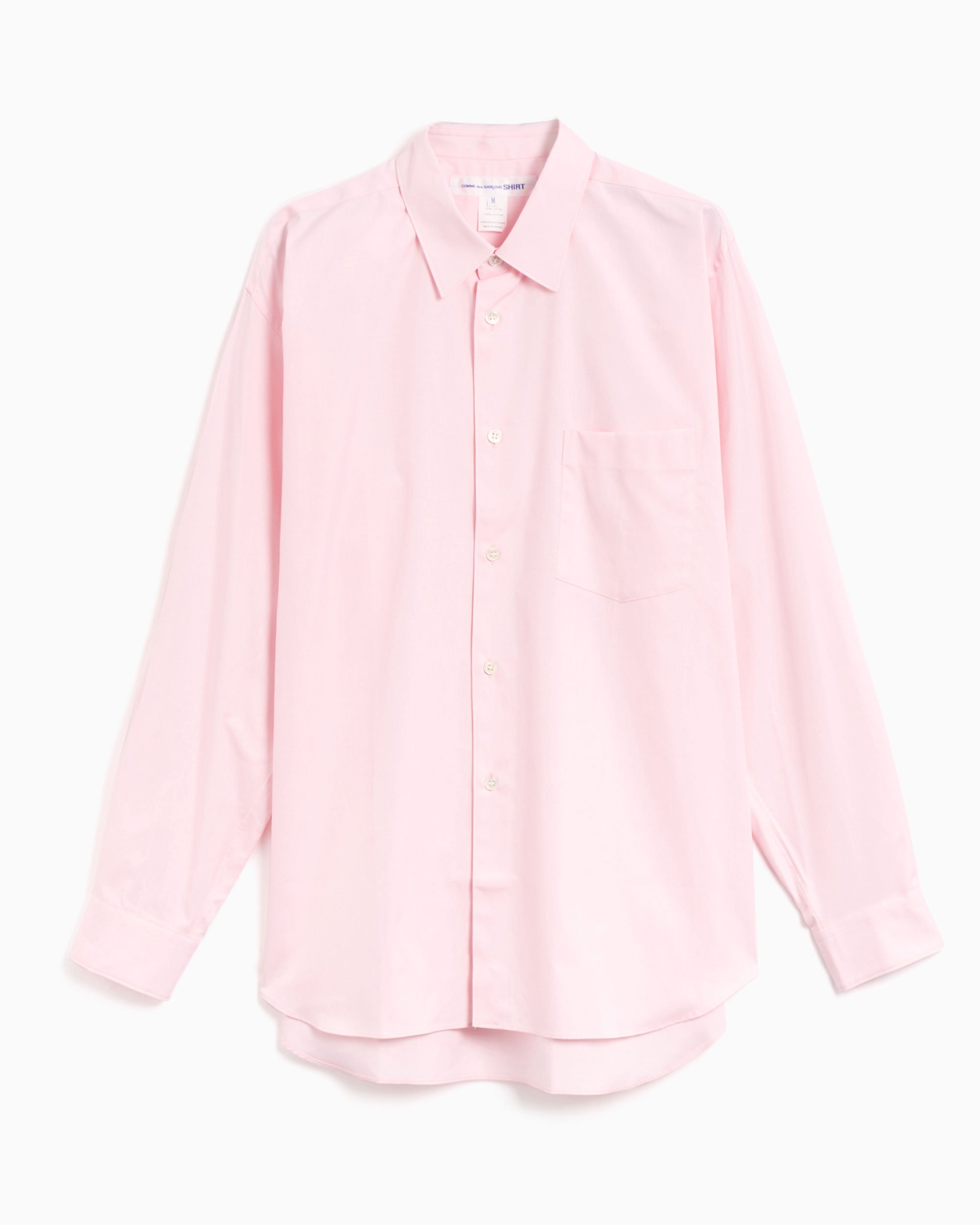 激安超特価 最大80%オフ  Des Comme Garçons FZ-B013-PER-2 Pink Shirt Woven Men's Shirt ジャケット・アウター