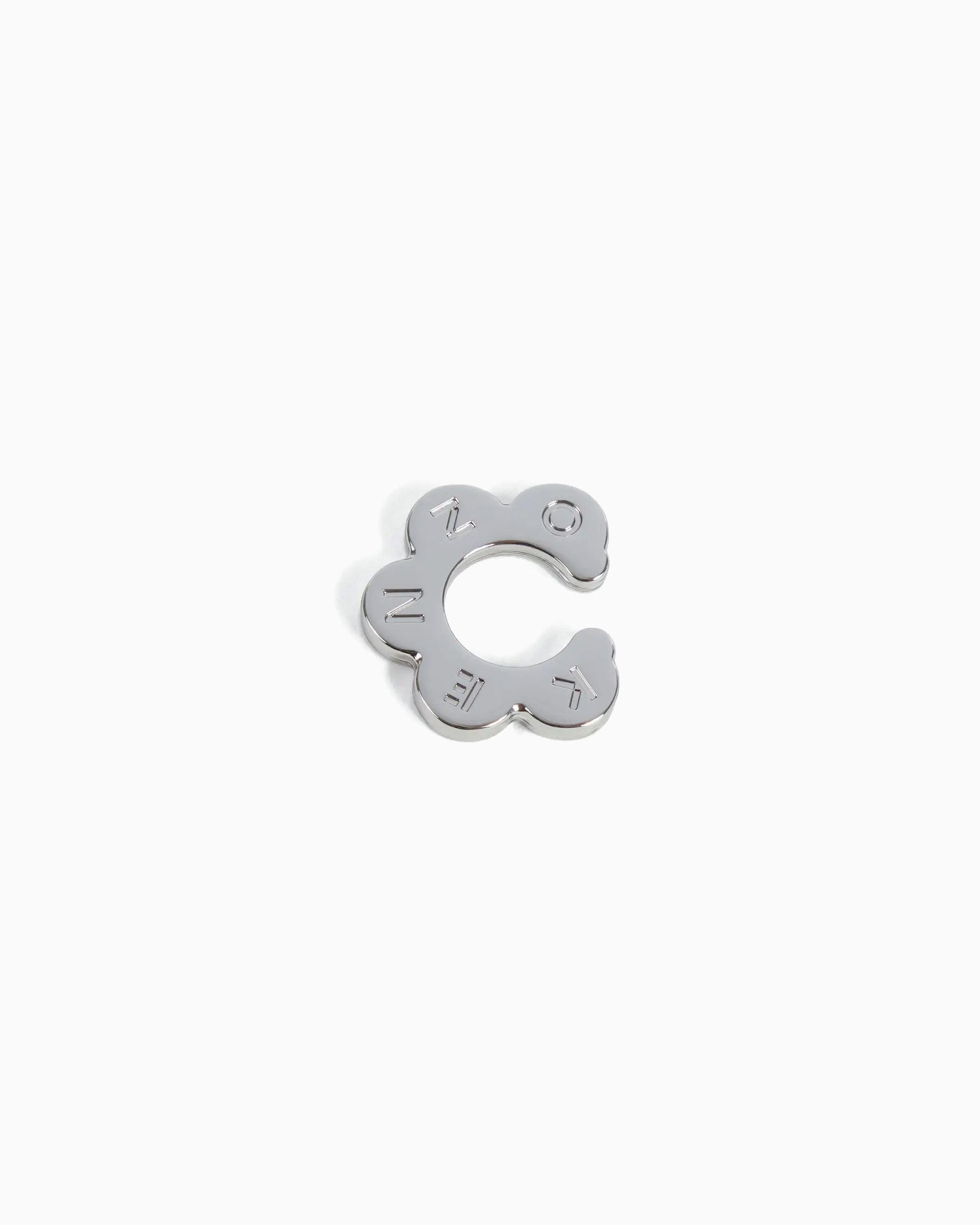 Kenzo Stamp Earcuff Earrings Silver colored FF58BI413M04-AG