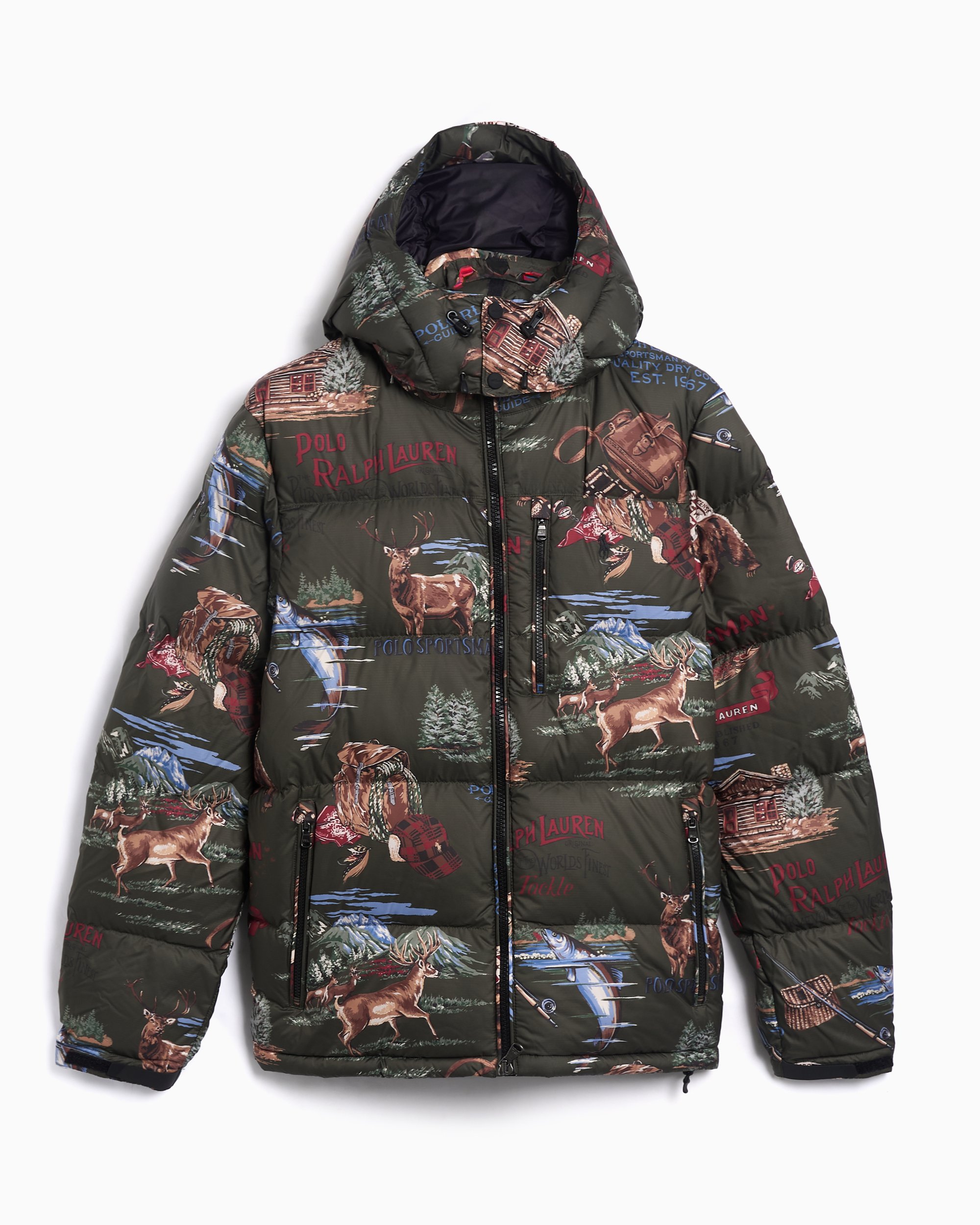 ジャケット・アウター Polo Ralph Lauren Duck ground Coveralls Polo Ralph Lauren Gorham Sportsman Ripstop Graphic Men's