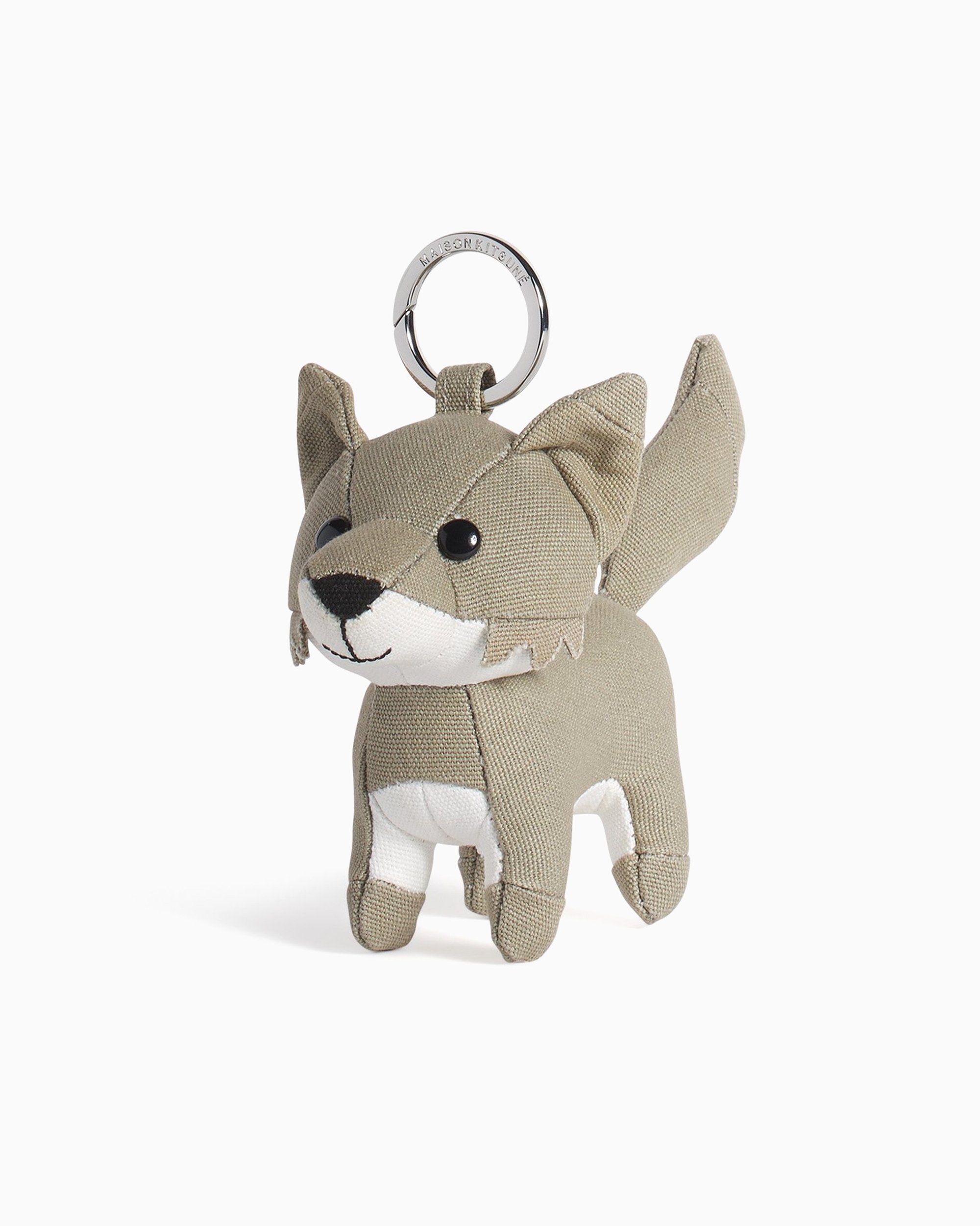 Maison Kitsuné Fox Unisex Keychain Beige PW06902WW0107-P131