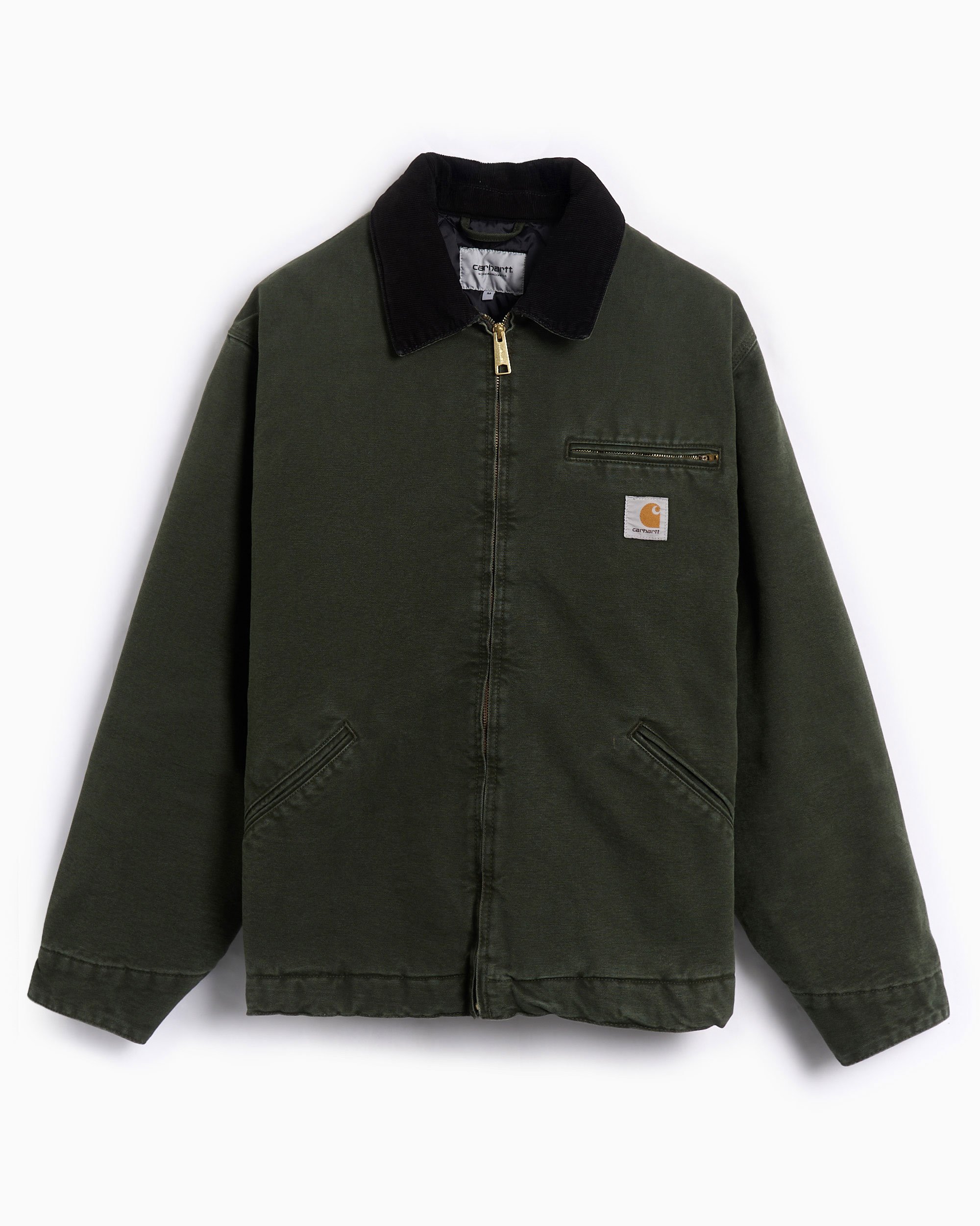 Carhartt WIP OG Detroit jacket S アクティブ Carhartt WIP OG Detroit Unisex Work Jacket Green I035614