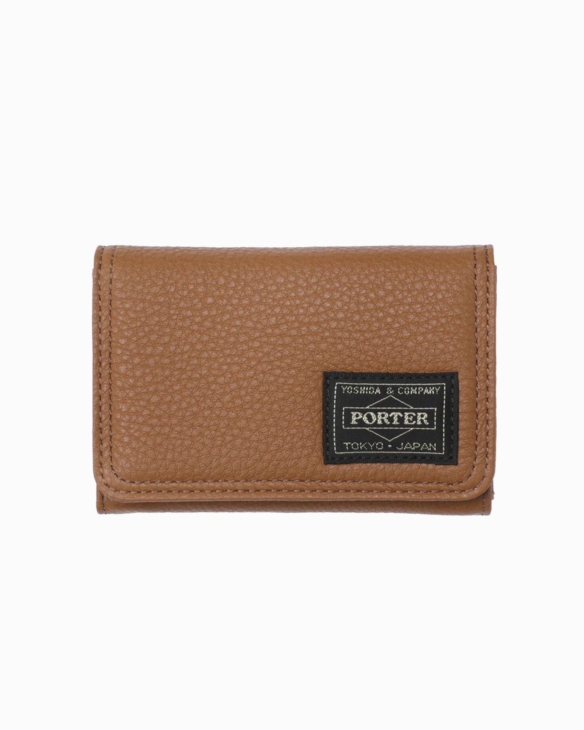 Porter-Yoshida & Co. Calm Unisex Wallet Brown 041-03127-CAMEL