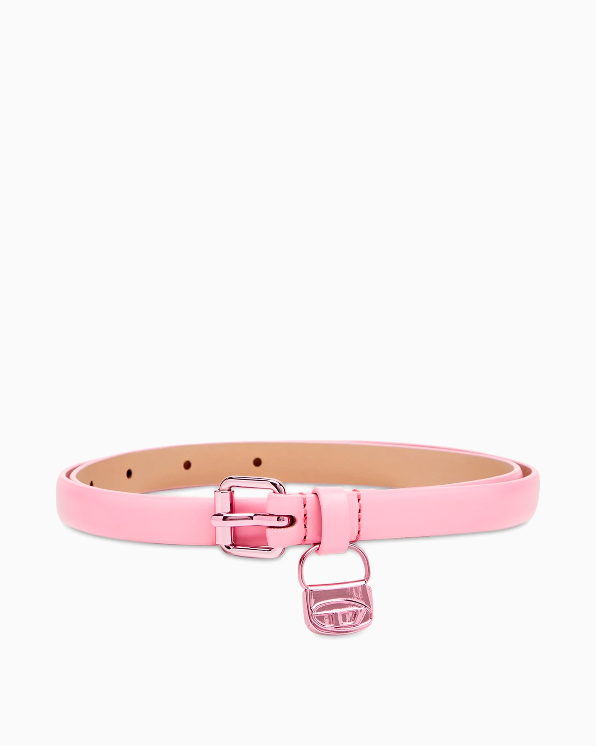 Diesel Logo B-Charm Hip Belt Pink X09973-P8104-T4364 Diesel Logo B-Charm Hip Belt Pink X09973-P8104-T4364