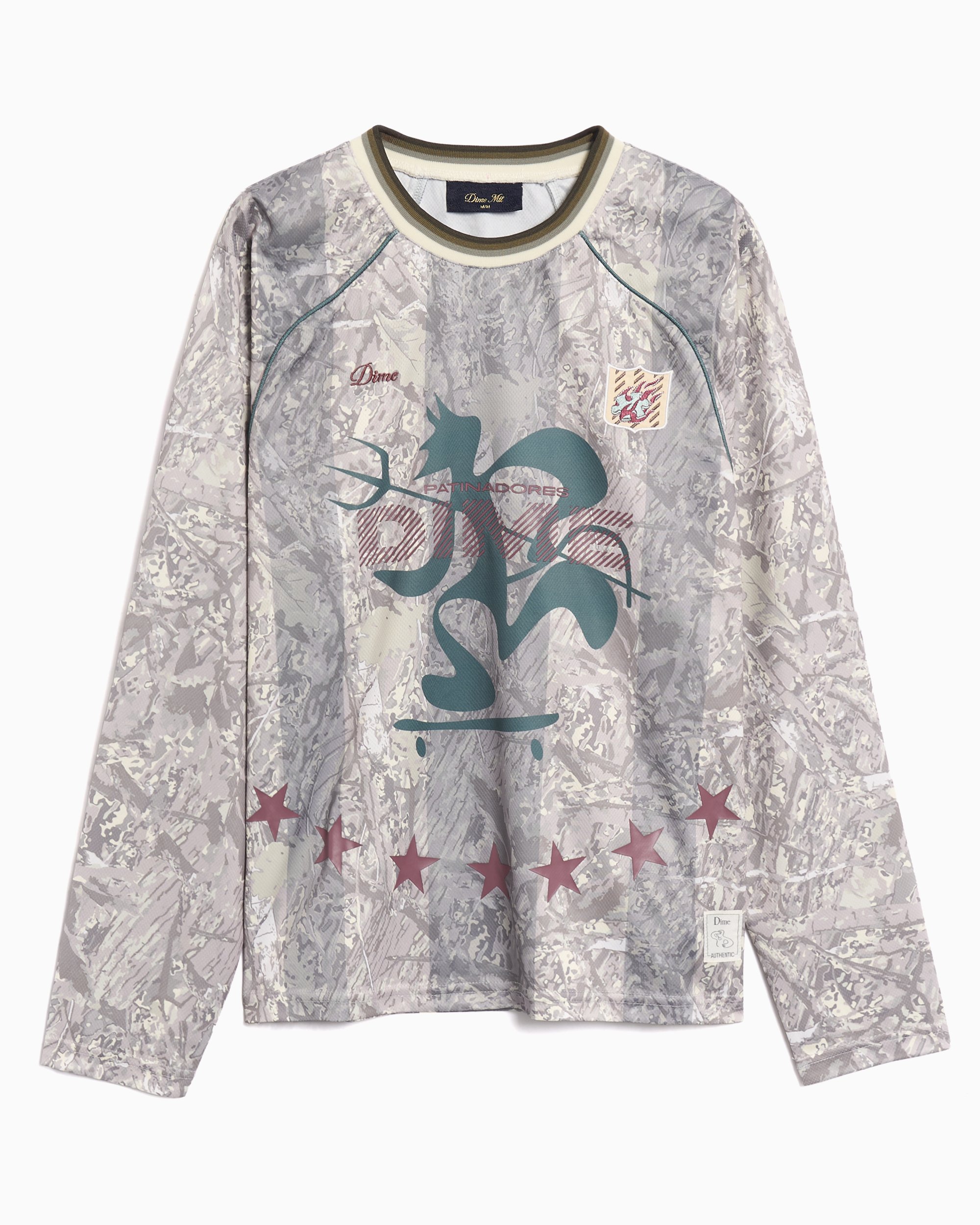 Dime MTL Patinadores Graphic Long-Sleeved Relaxed Men's Jersey T