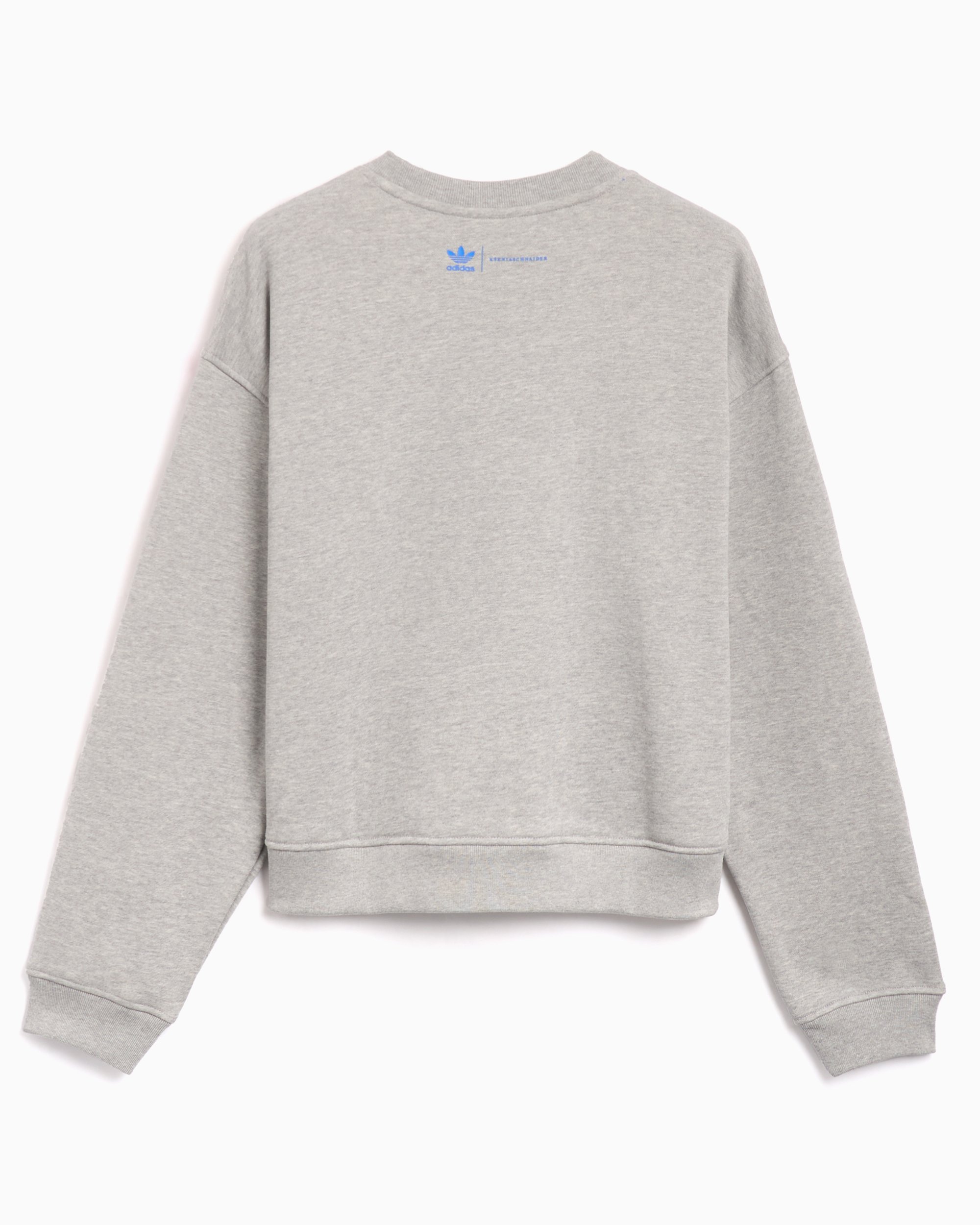 adidas Originals Ksenia Tag Women s Sweatshirt Grigio IW5666 FOOTDISTRICT