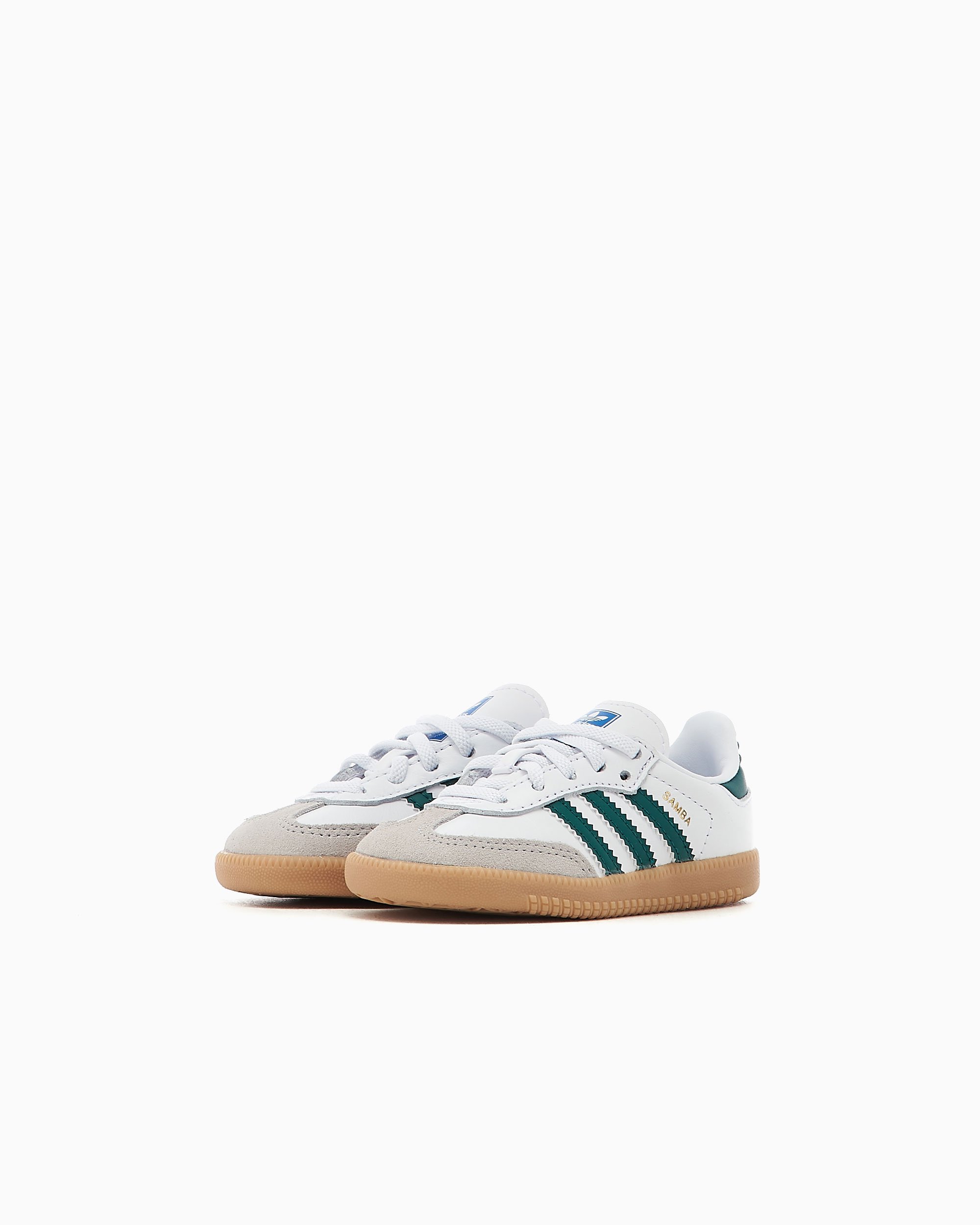 adidas Originals Samba OG Infants Grun WeiB IE1337 FOOTDISTRICT