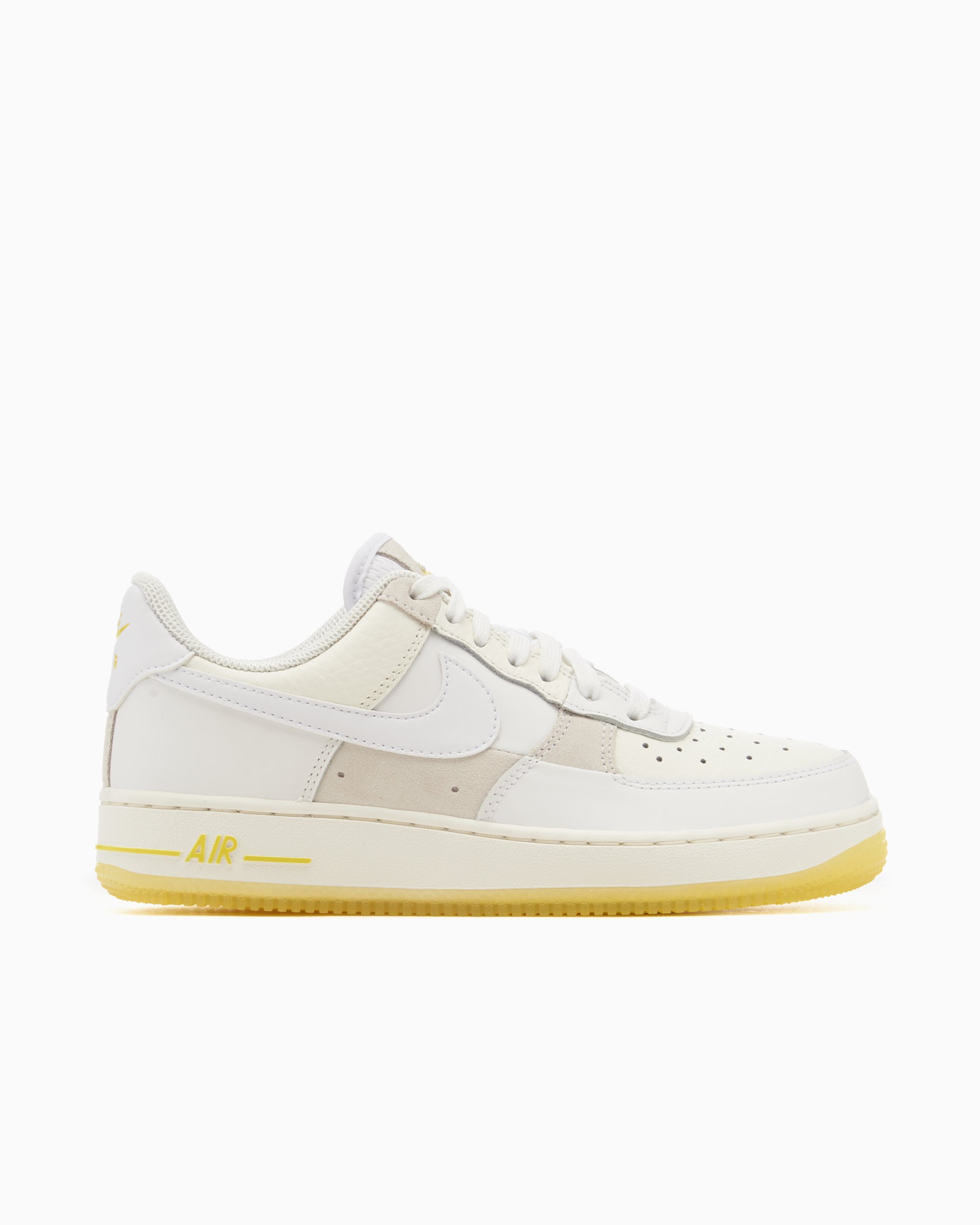Nike air force one geel best sale