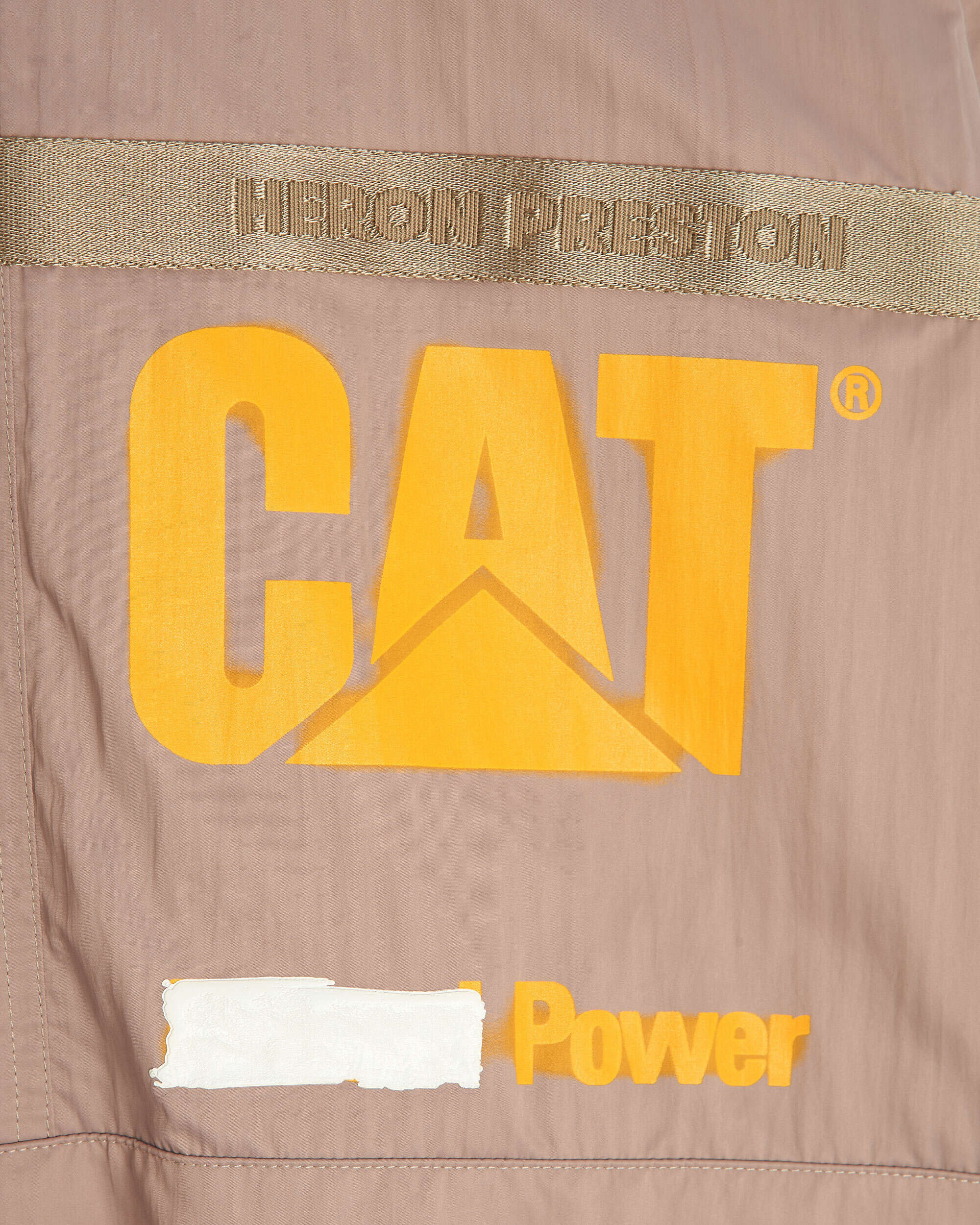 Heron preston hotsell orange windbreaker