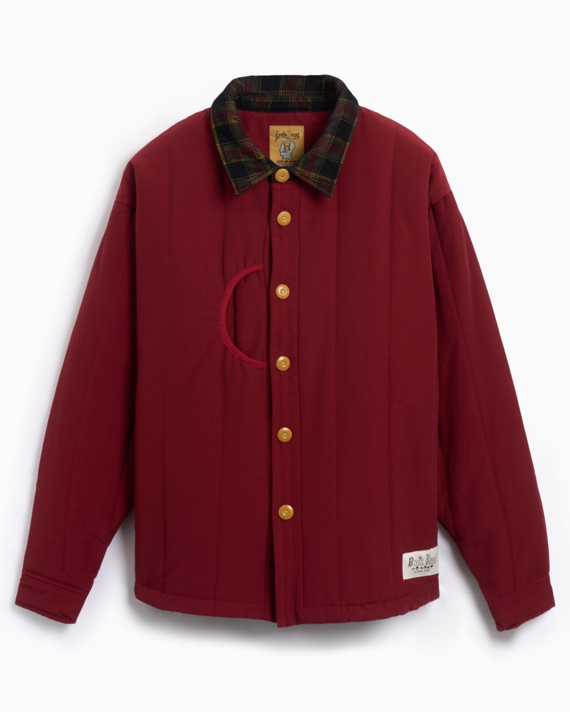 Button up puffer jacket cheap