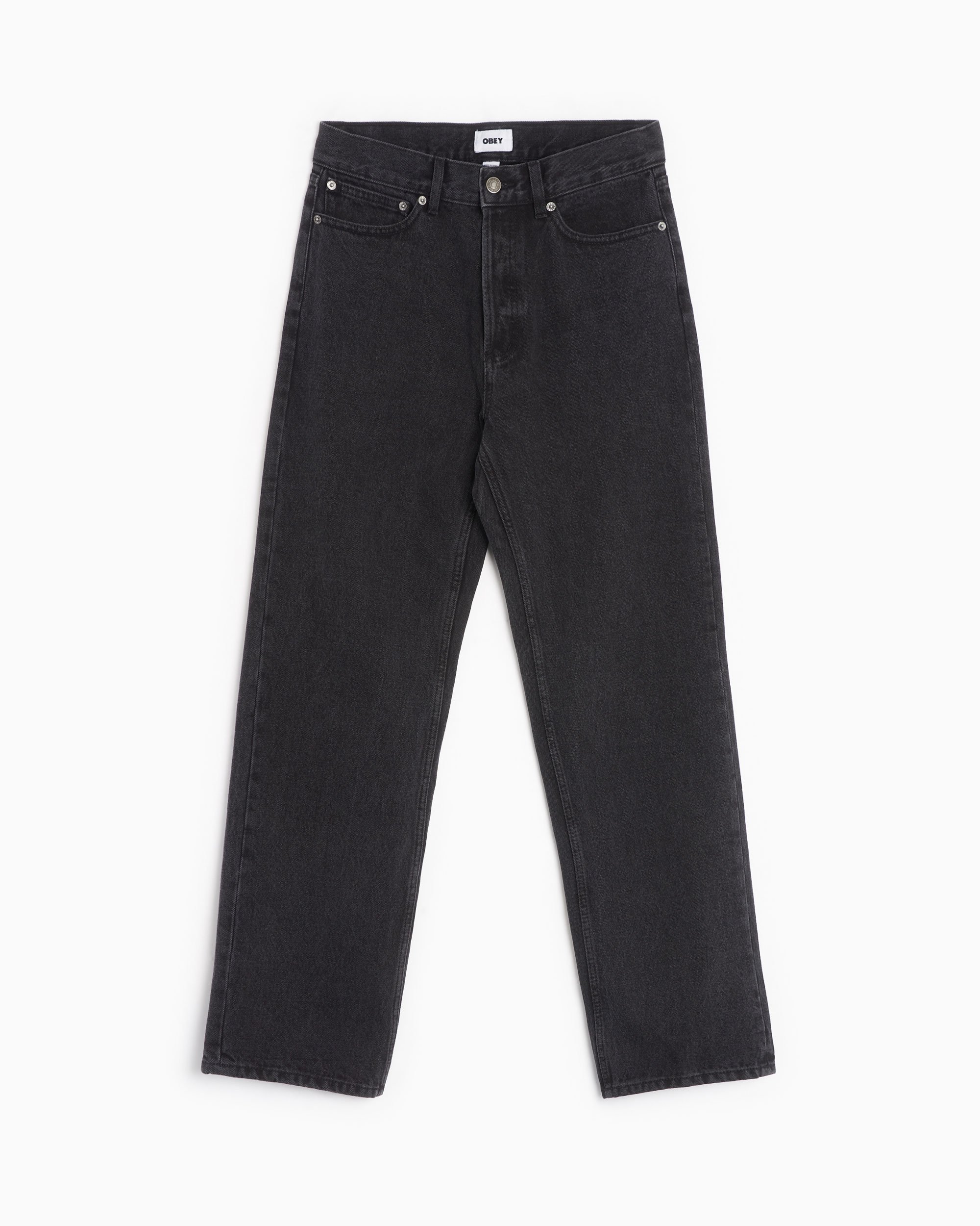 OBEY Clothing Hardwork Men's Denim Pants Black 142010077-FBL 