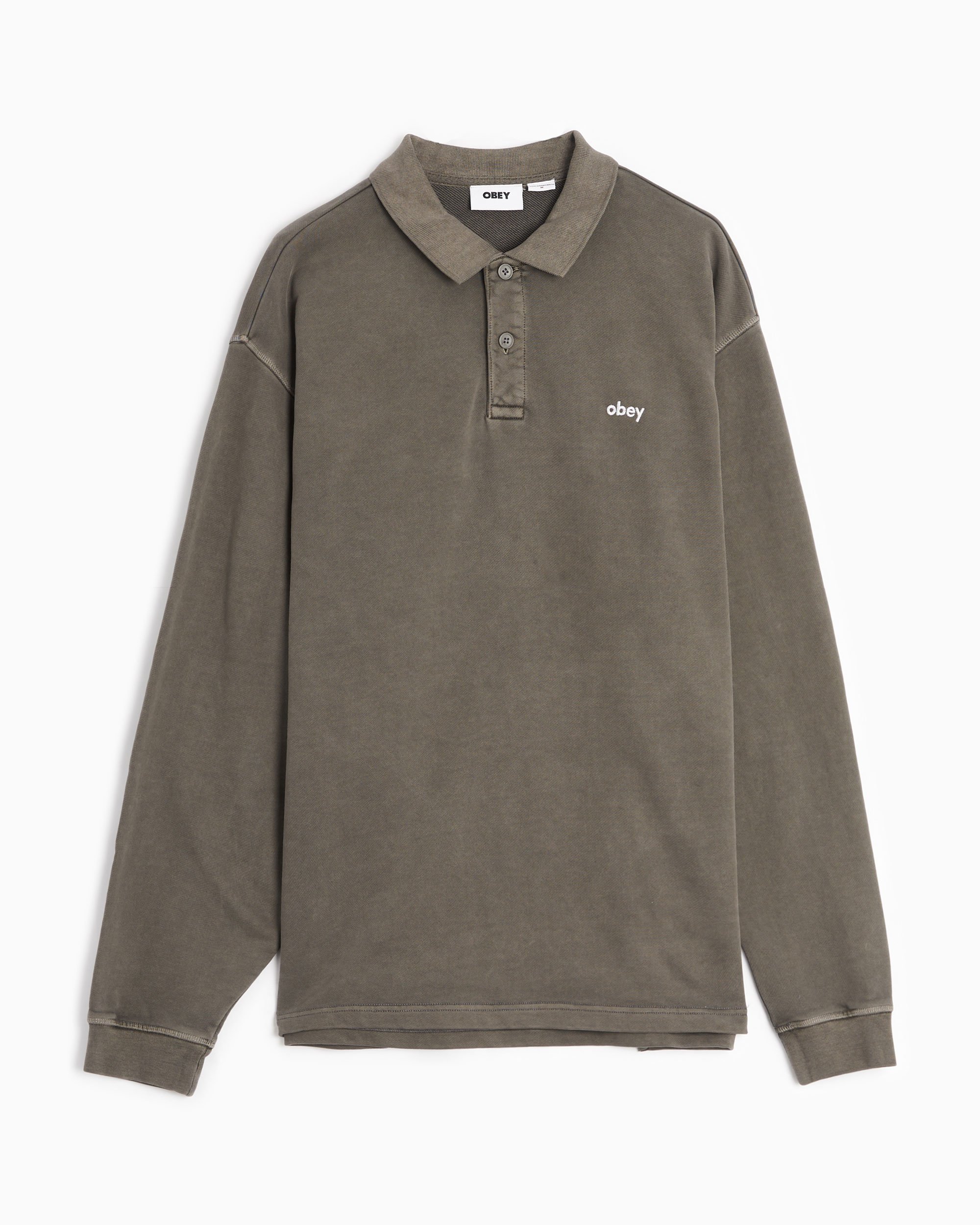 Obey long sleeve polo new arrivals