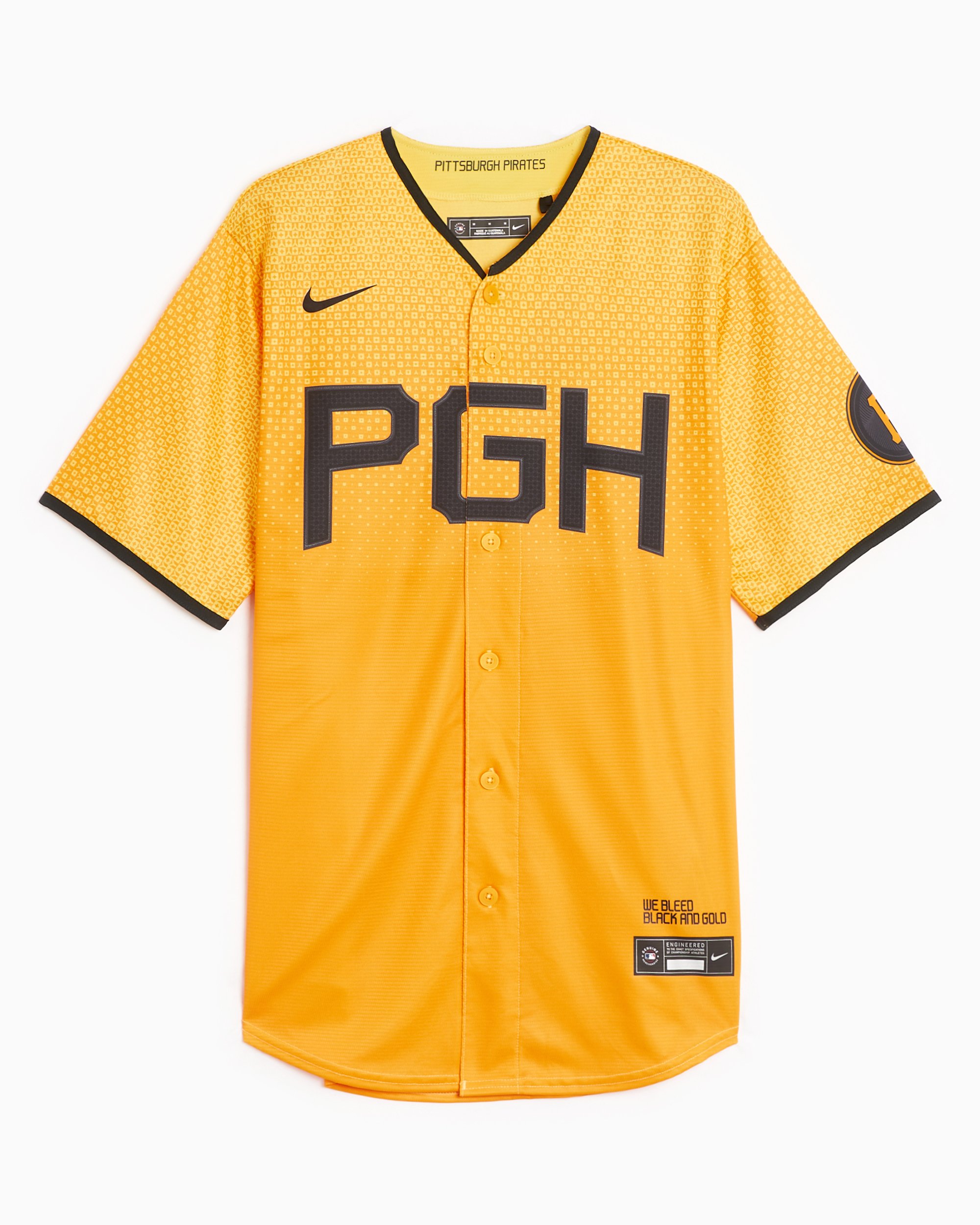Pittsburgh pirates deals replica jersey