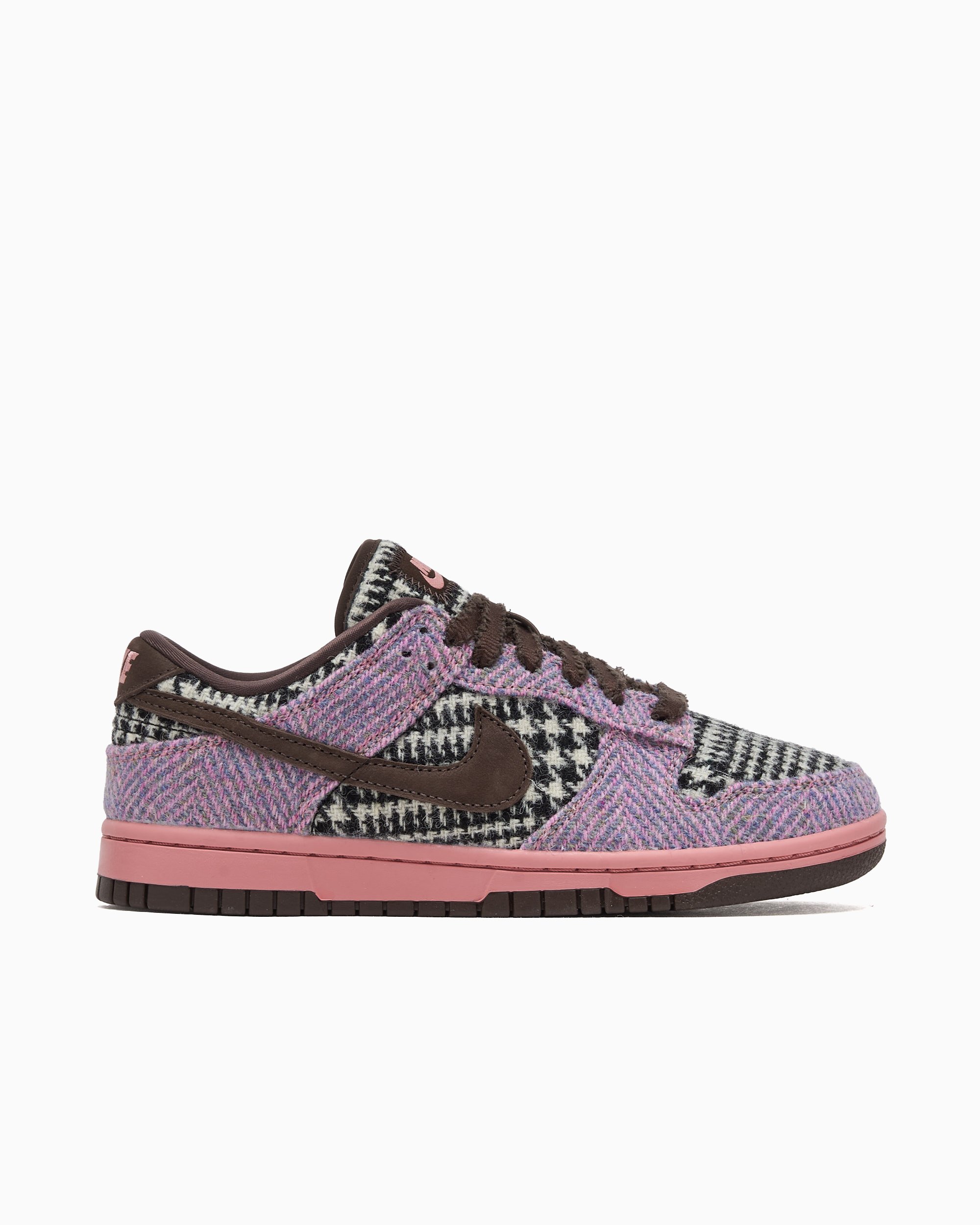 靴 W NIKE DUNK LOW Harris Tweed 27cm Women's Dunk Low x Harris Tweed® 'Black and Phantom' (HM4743