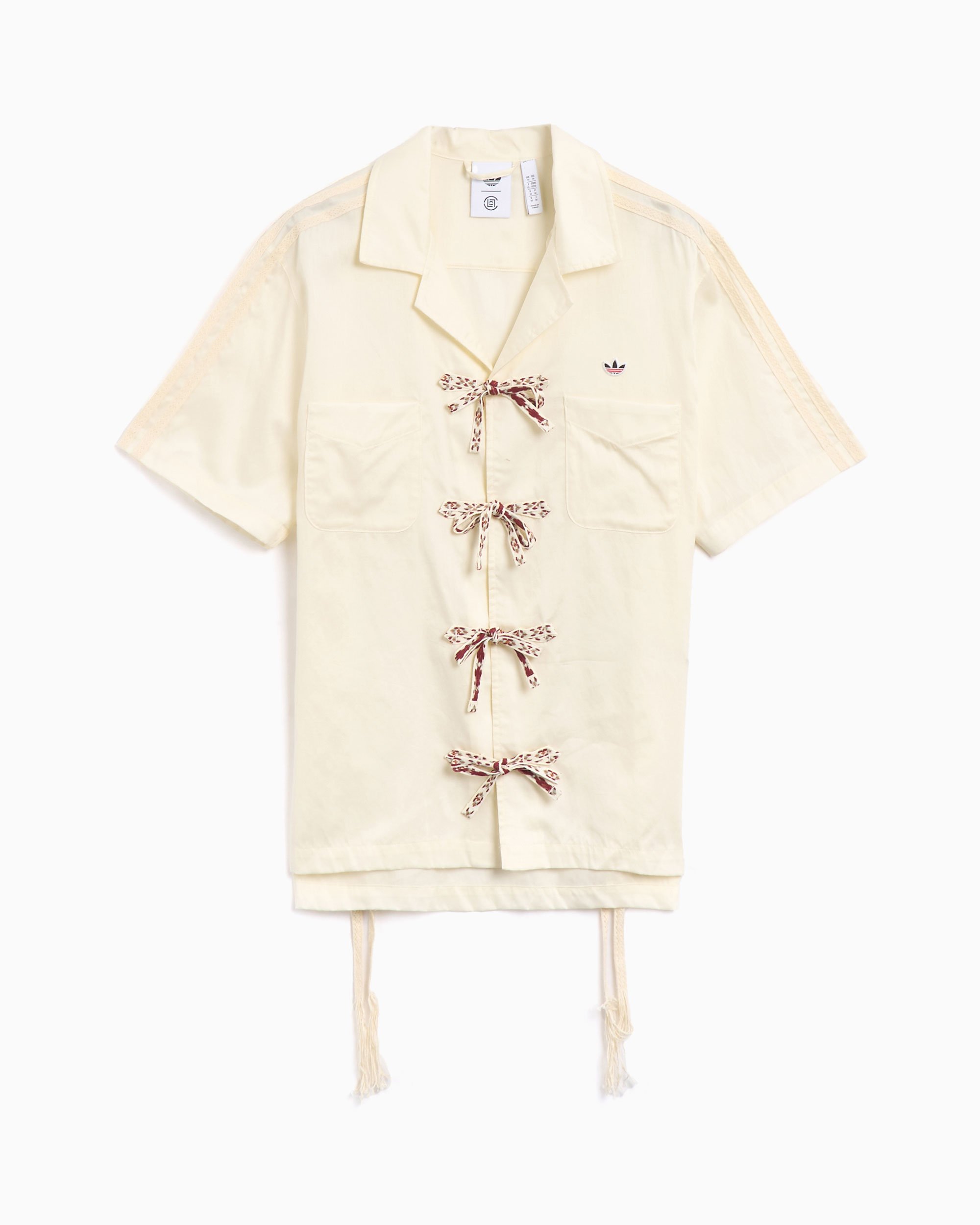 Camisa x CLOT adidas Originals x CLOT Unisex Shirt Unisexo Branco