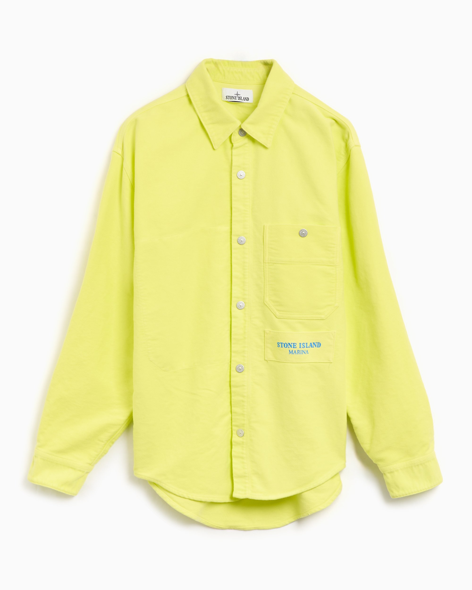 Stone Island Marina Men's Shirt Green 8115109X6-V0030