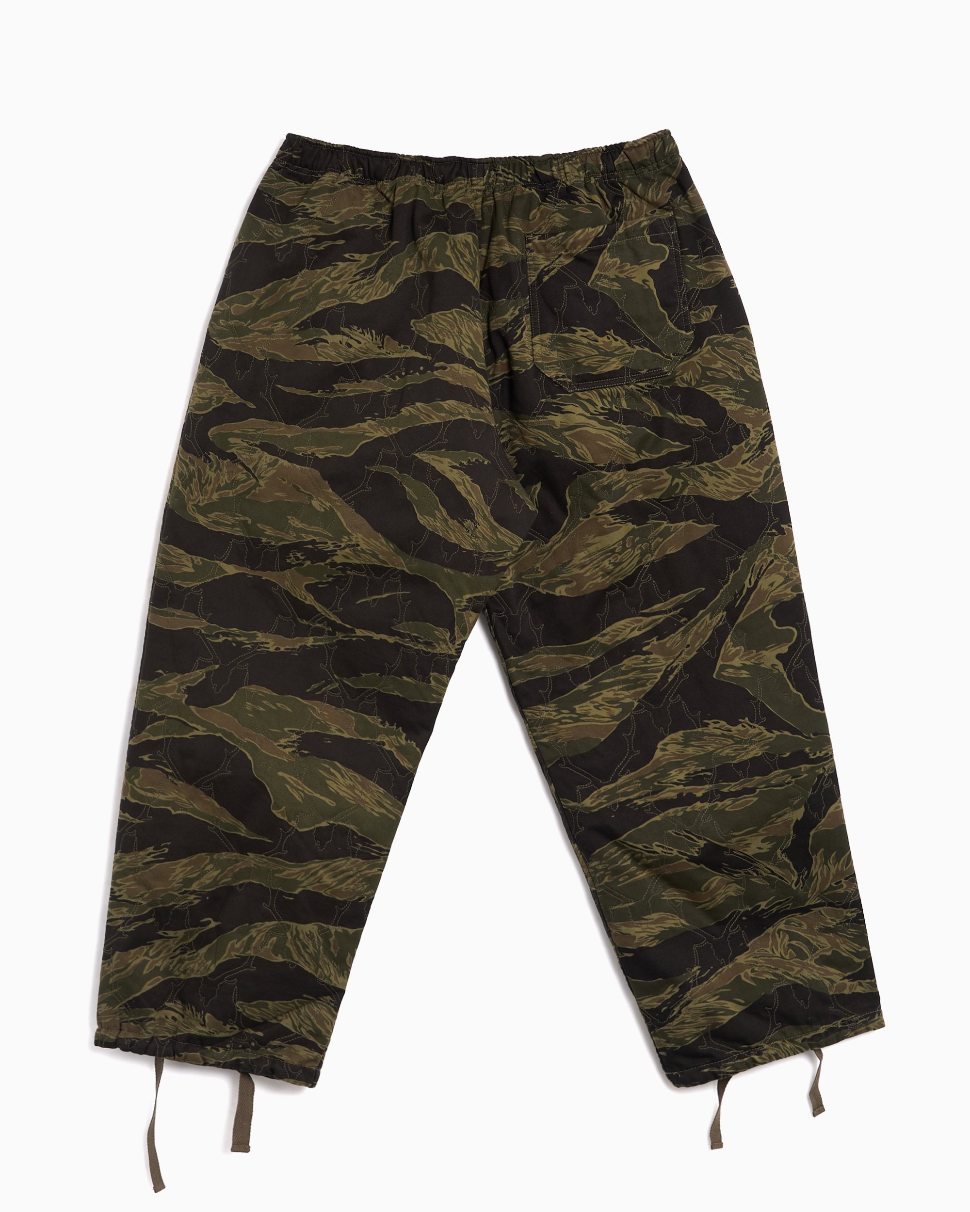 South2 West8 String Slack Camo Relaxed Men's Sweatpants Green