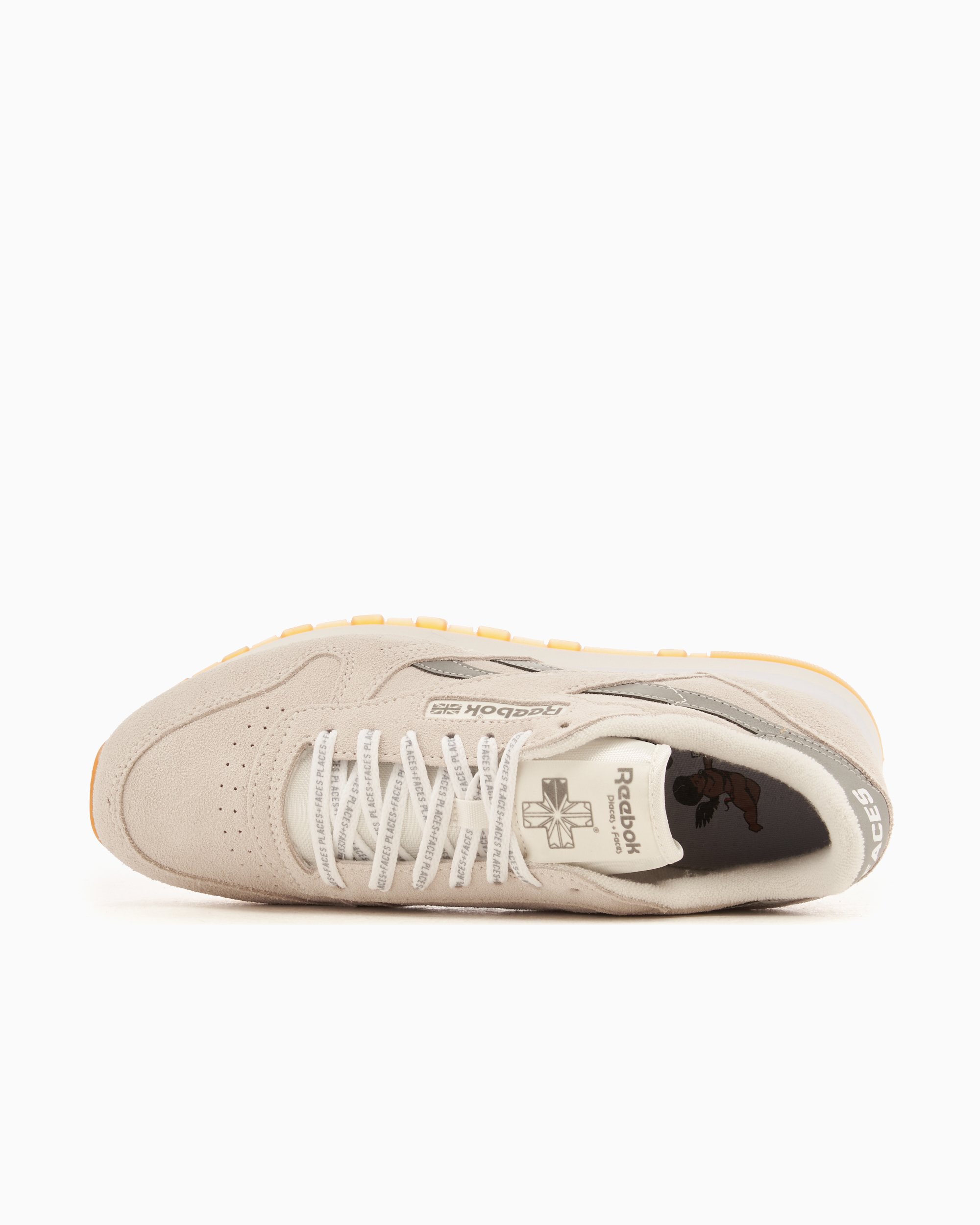 Reebok x Places Faces Classic Leather Beige RMIA04CC99LEA0076172 FOOTDISTRICT