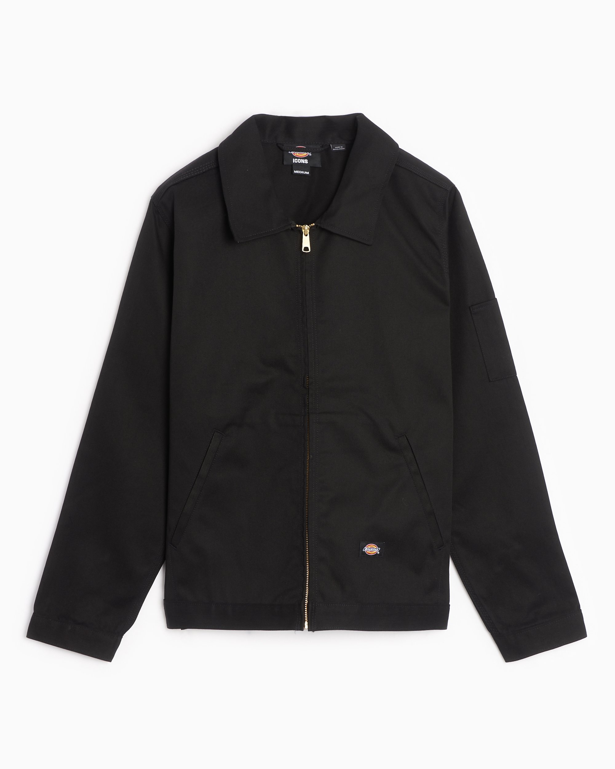 Dickies Eisenhower Men s Unlined Jacket Black DK0A4Y6UBLK1 FOOTDISTRICT